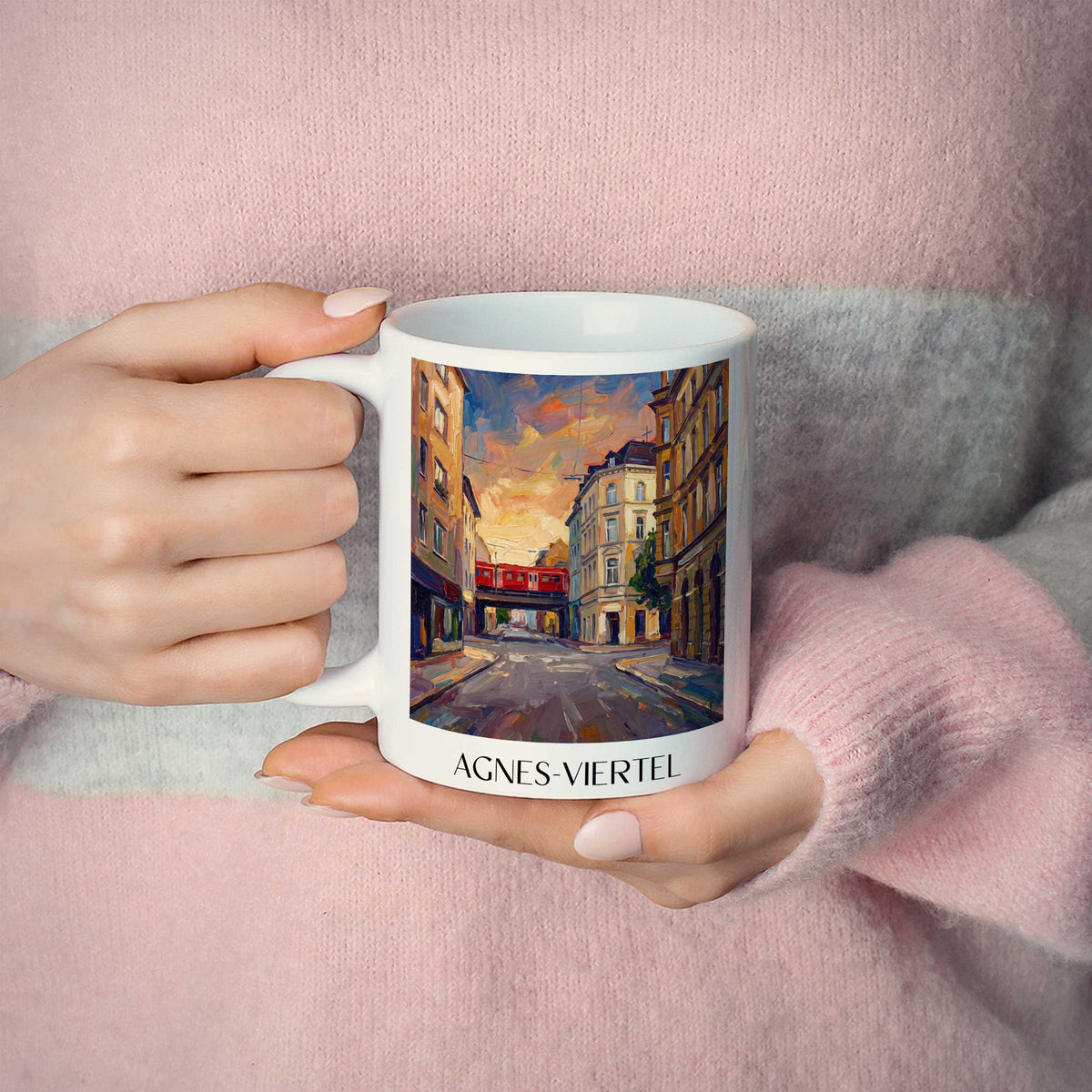 agnes-viertel-köln-deutschland-kaffeebecher-oil-painting-oelgemaelde
