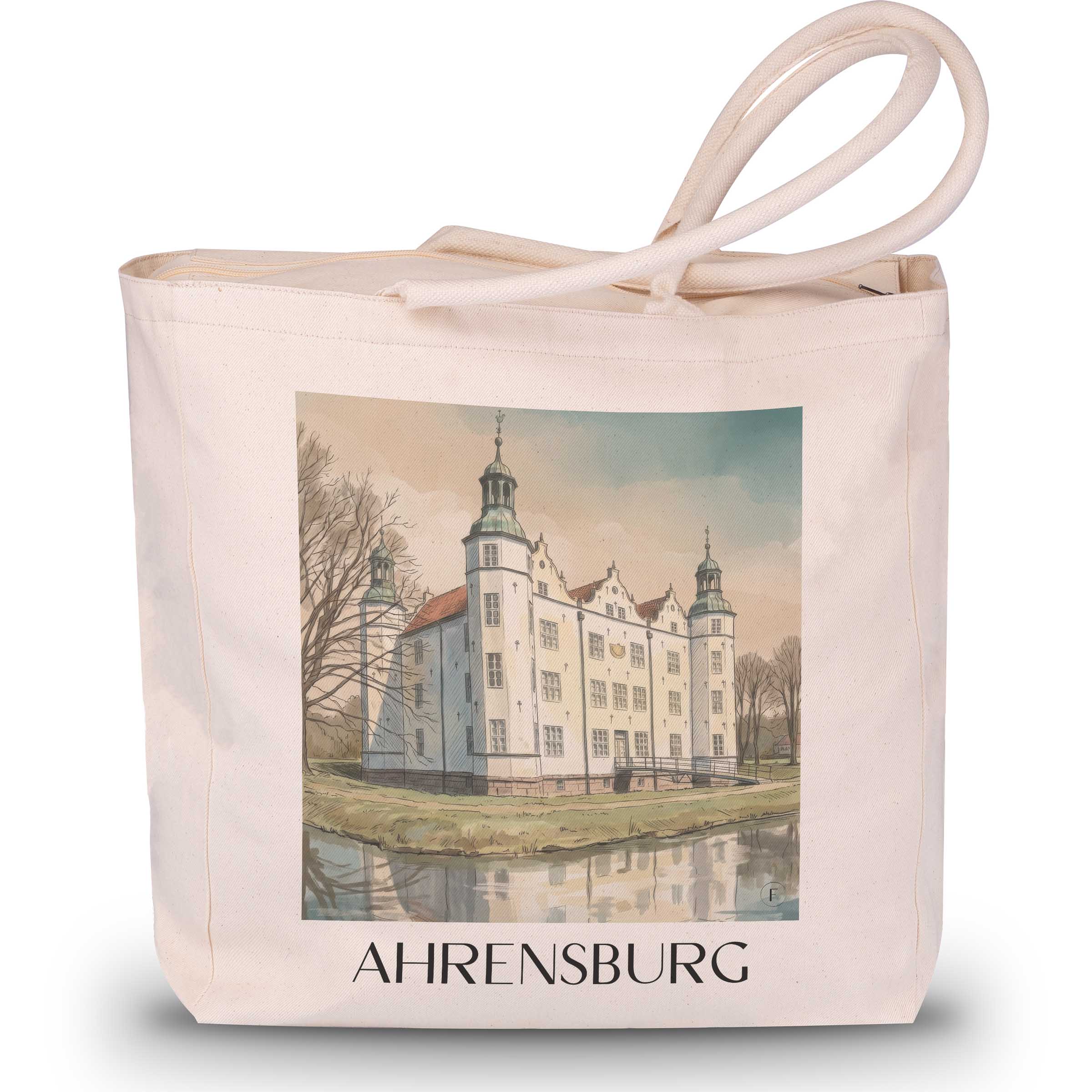 ahrensburg-schleswig-holstein-deutschland-einkaufstasche-aquarell