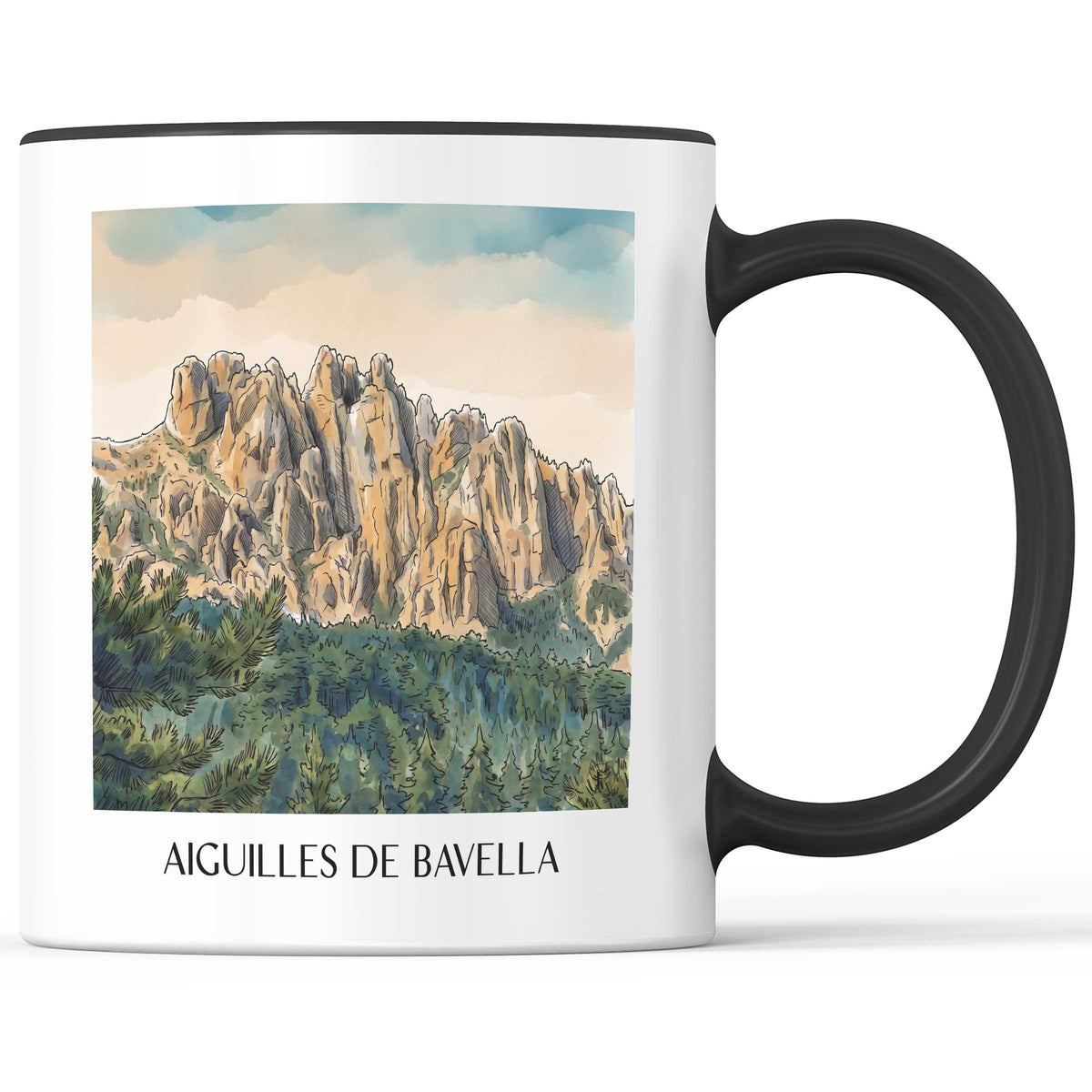 aiguilles-de-bavella-korsika-frankreich-kaffeebecher-aquarell