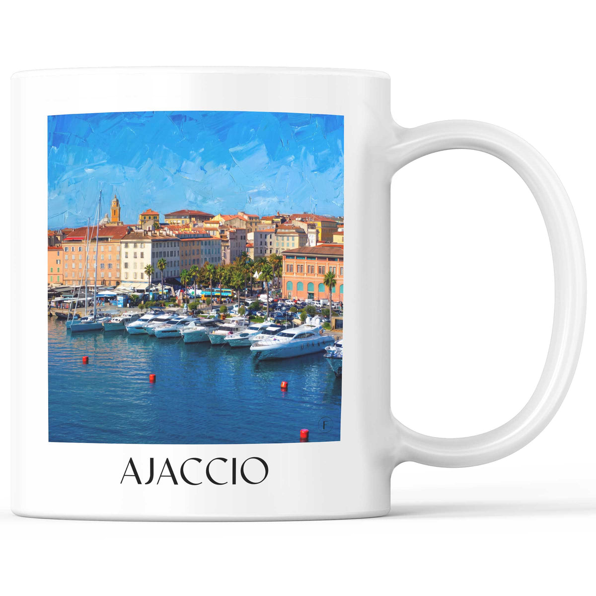 ajaccio-korsika-frankreich-kaffeebecher-oil-painting-oelgemaelde