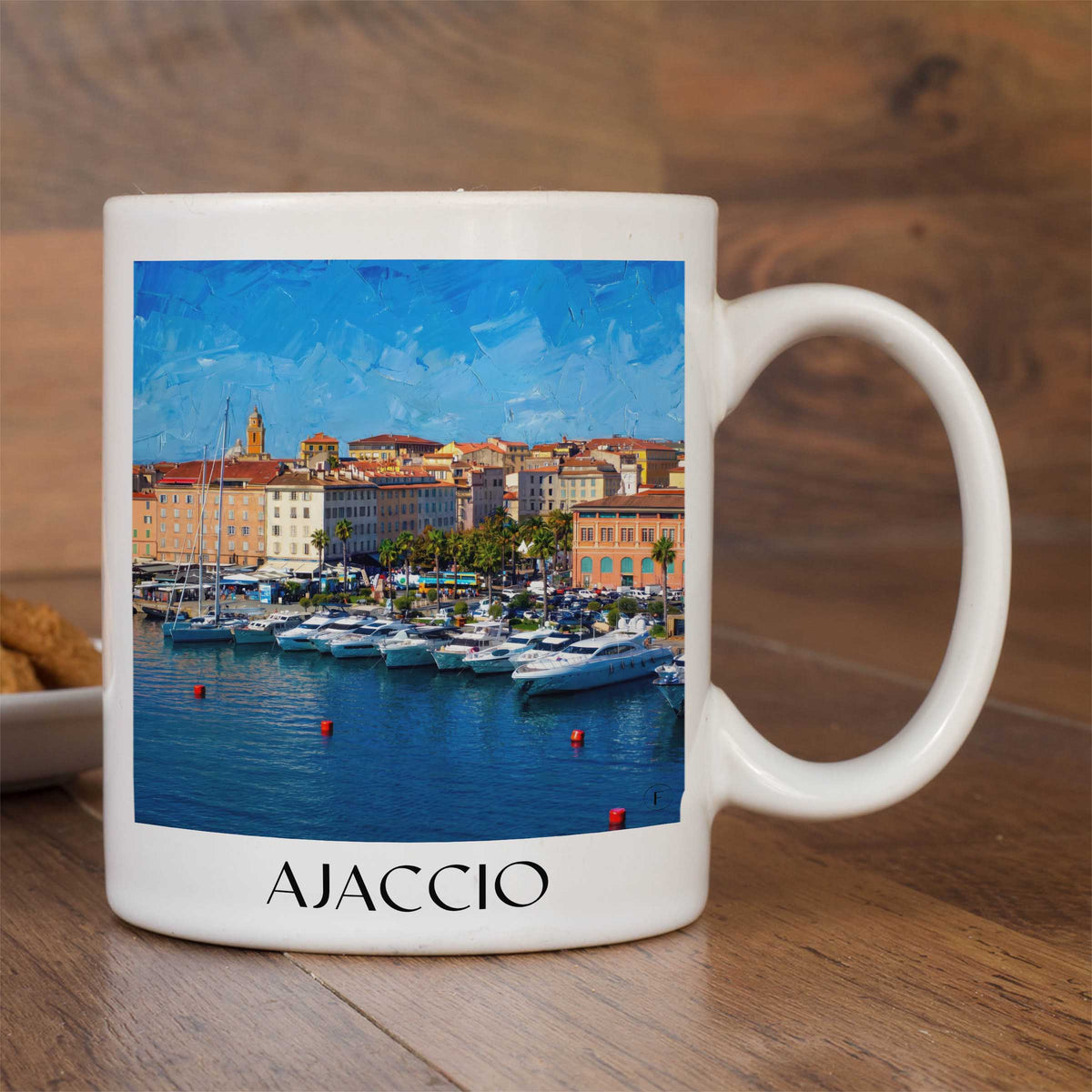 ajaccio-korsika-frankreich-kaffeebecher-oil-painting-oelgemaelde