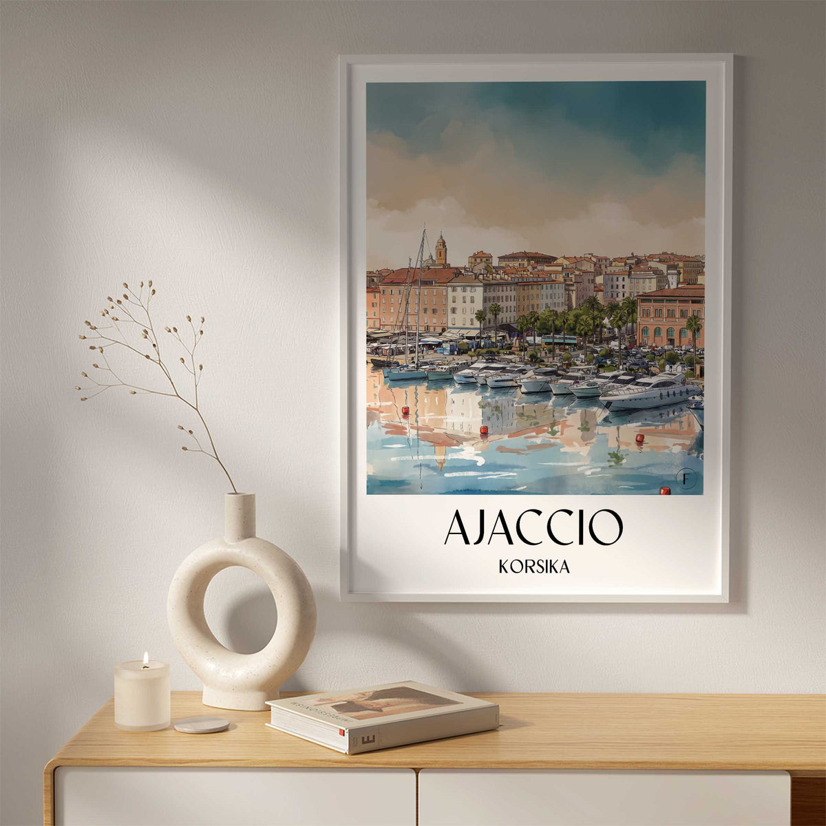ajaccio-korsika-frankreich-poster-aquarell