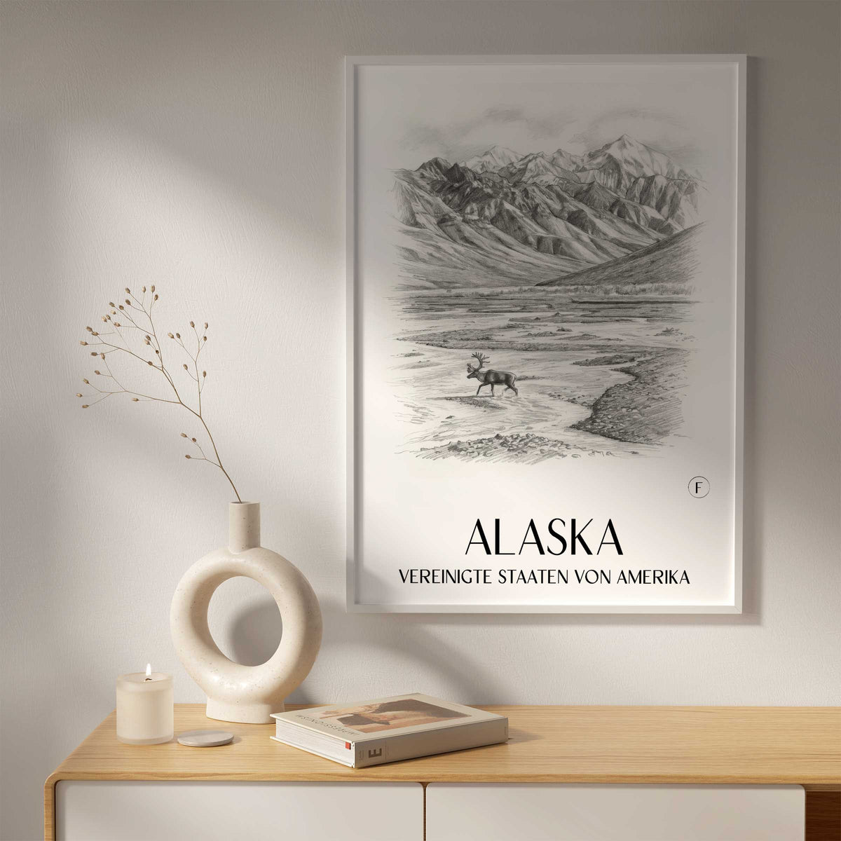 alaska-vereinigte-staaten-von-amerika-poster-bleistift-zeichnung-drawing