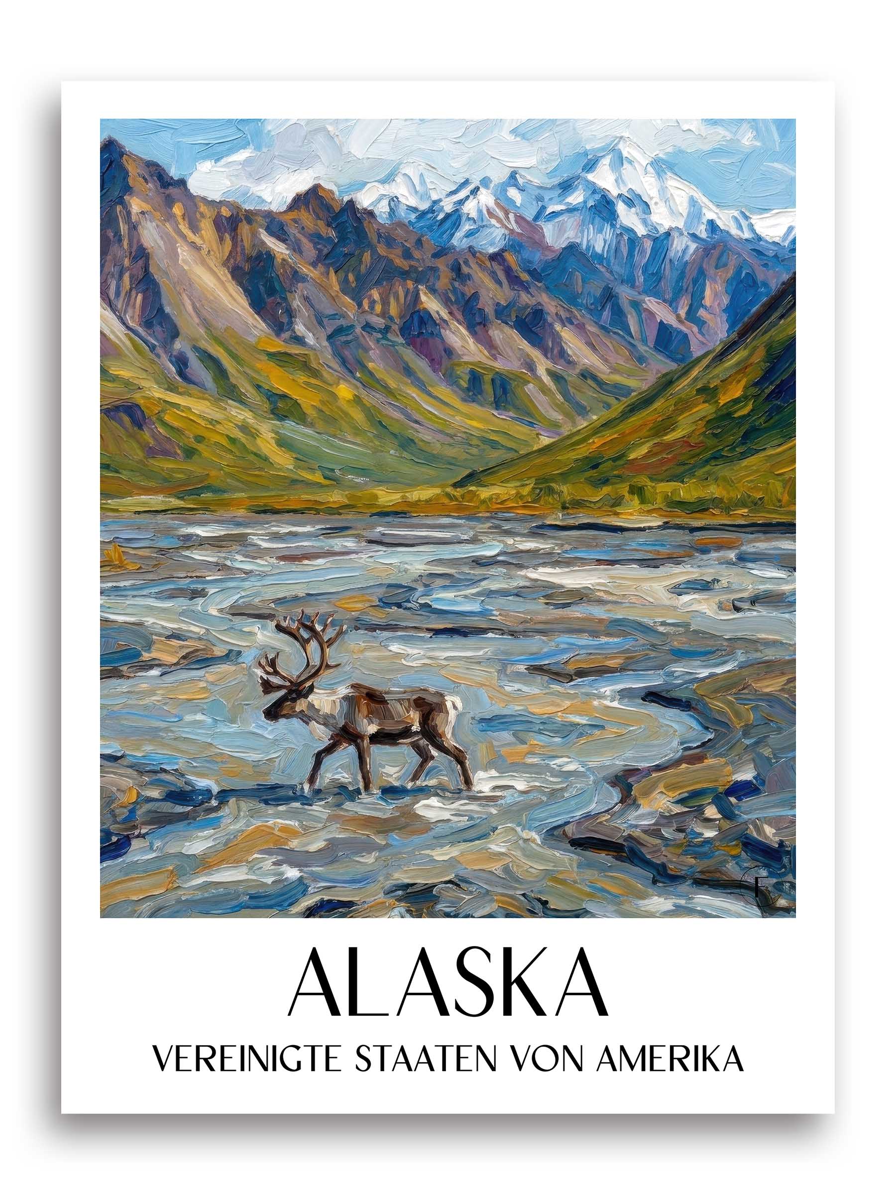 alaska-vereinigte-staaten-von-amerika-poster-oil-painting-oelgemaelde