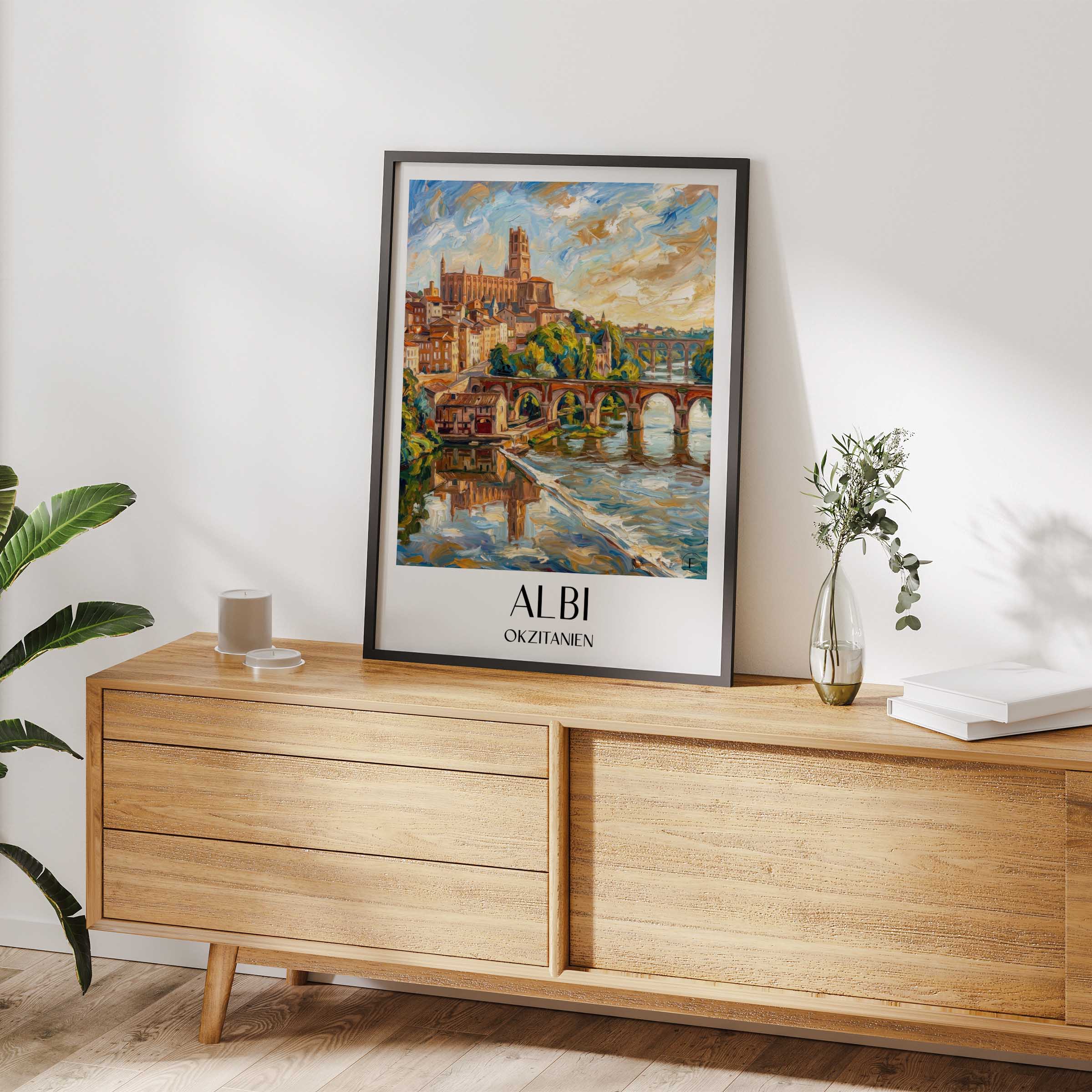 albi-okzitanien-frankreich-poster-oil-painting-oelgemaelde