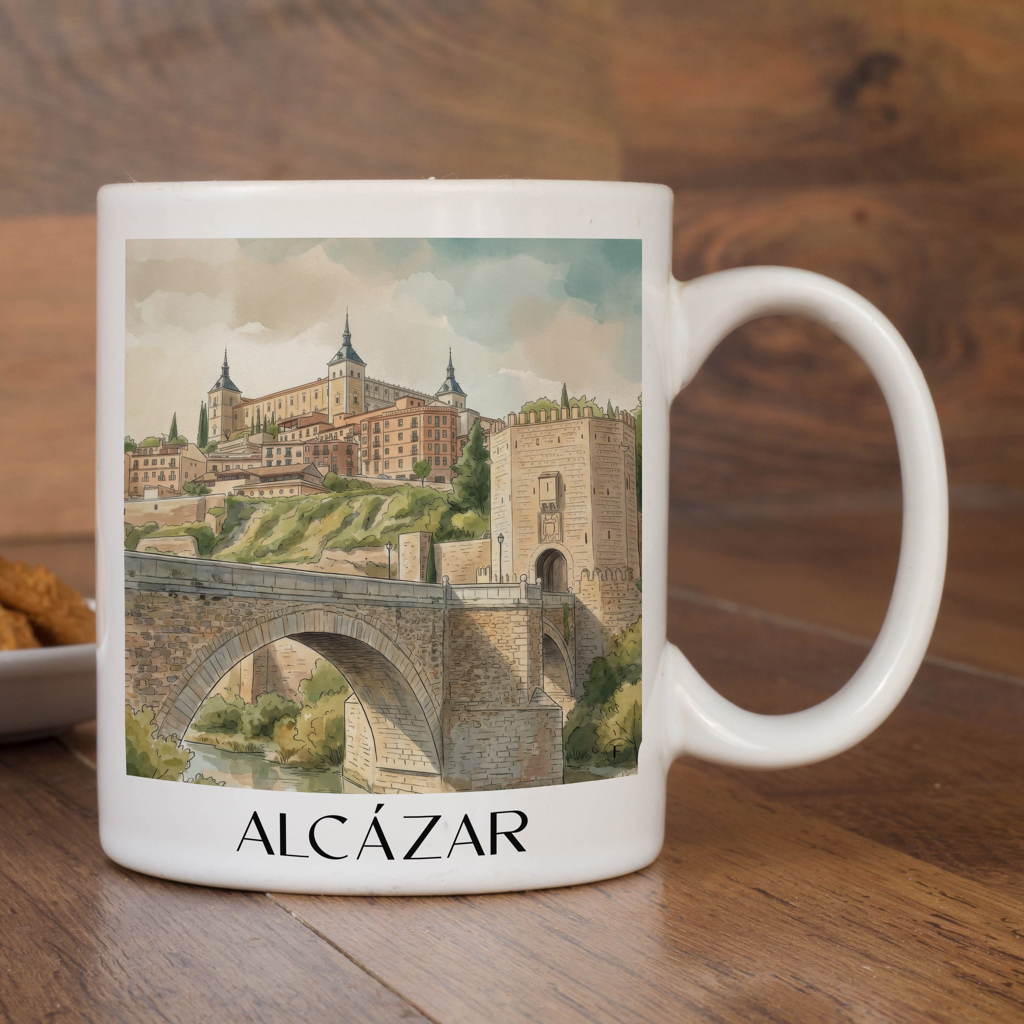 alcázar--toledo-spanien-kaffeebecher-aquarell