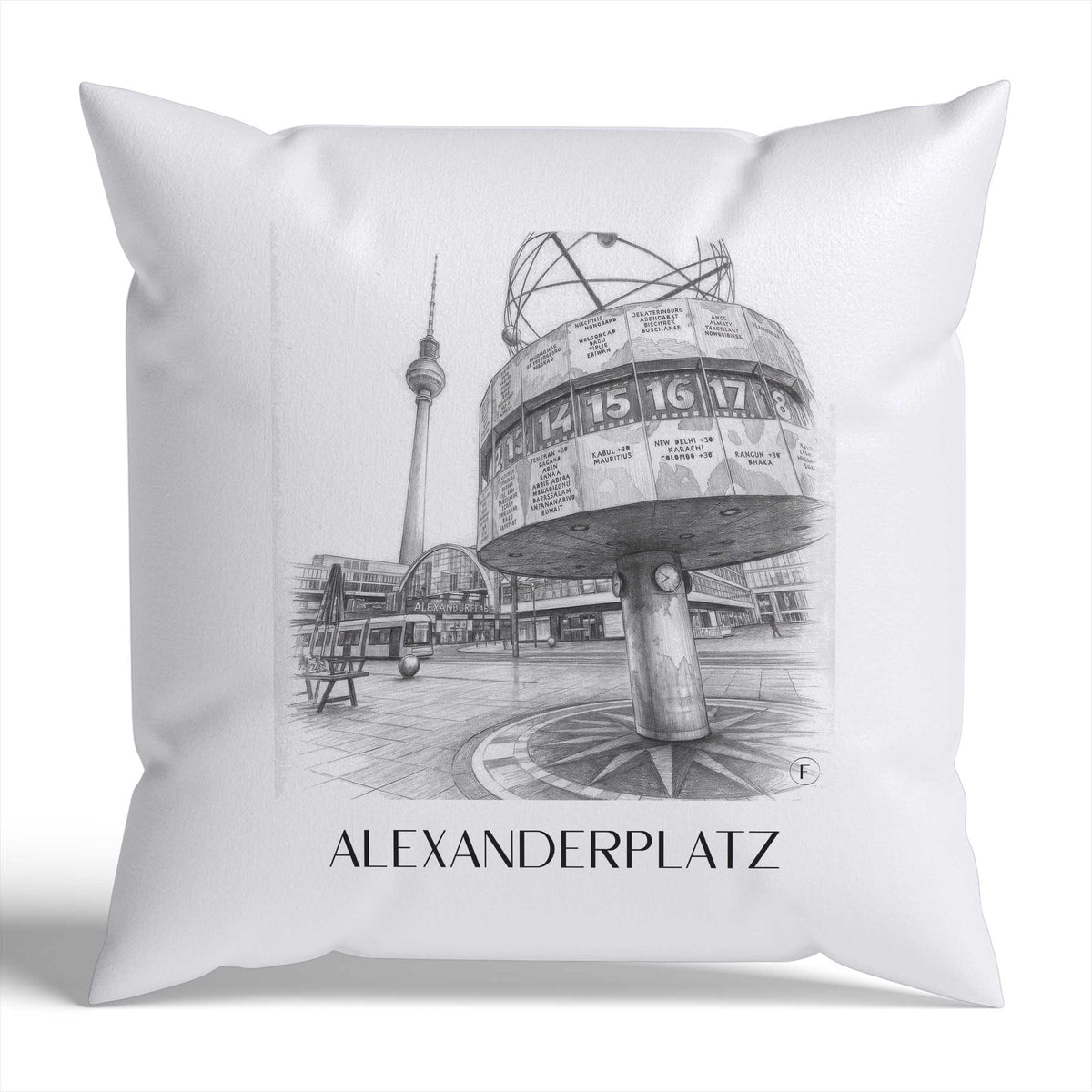 alexanderplatz-berlin-deutschland-kissenbezug-bleistift-zeichnung-drawing