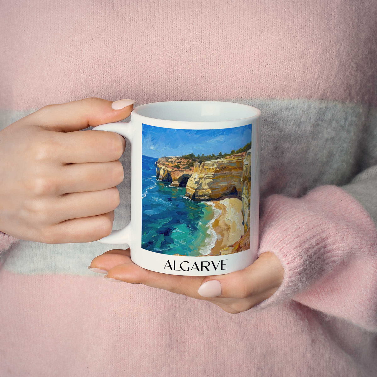 algarve-portugal-kaffeebecher-oil-painting-oelgemaelde