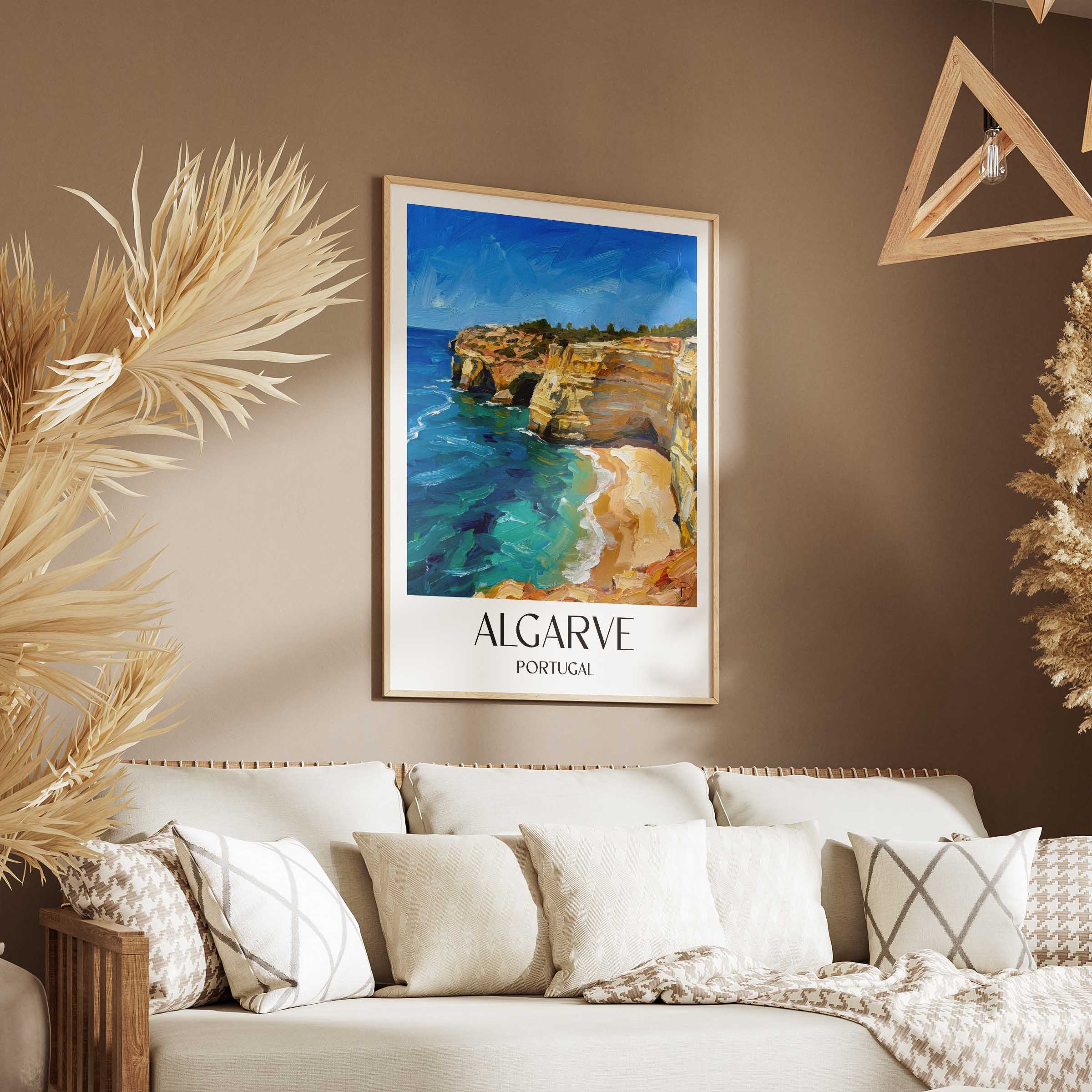 algarve-portugal-poster-oil-painting-oelgemaelde