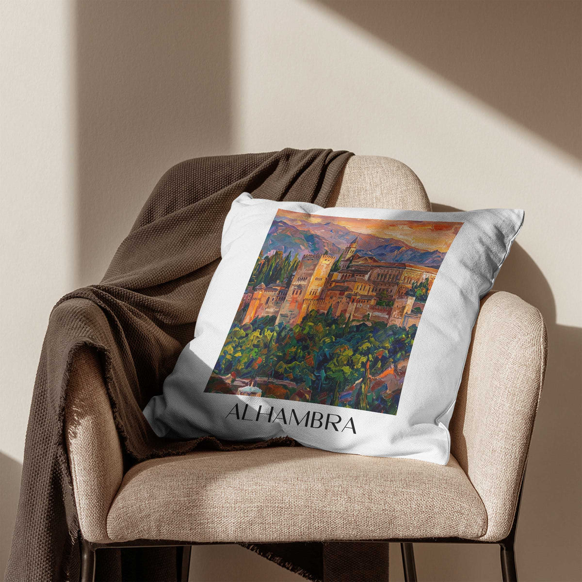 alhambra-granada-spanien-kissenbezug-oil-painting-oelgemaelde