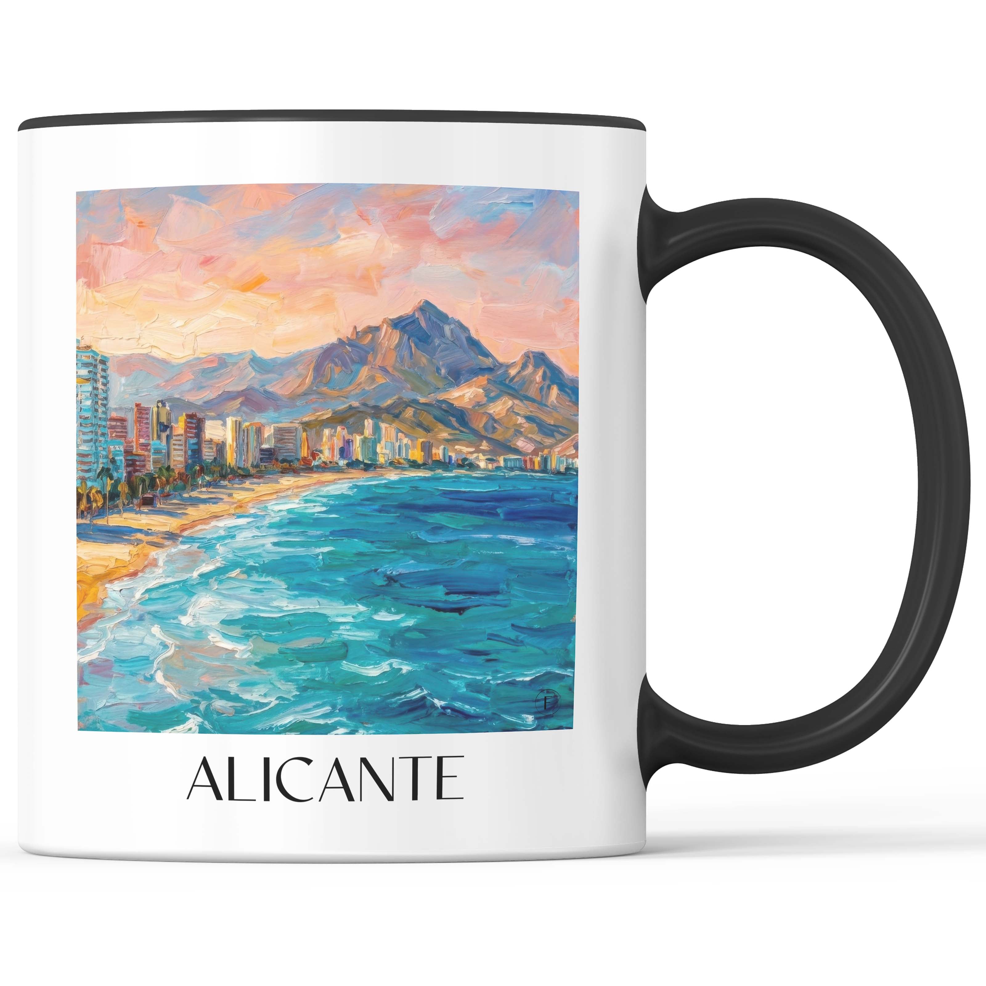 alicante-spanien-spanien-kaffeebecher-oil-painting-oelgemaelde