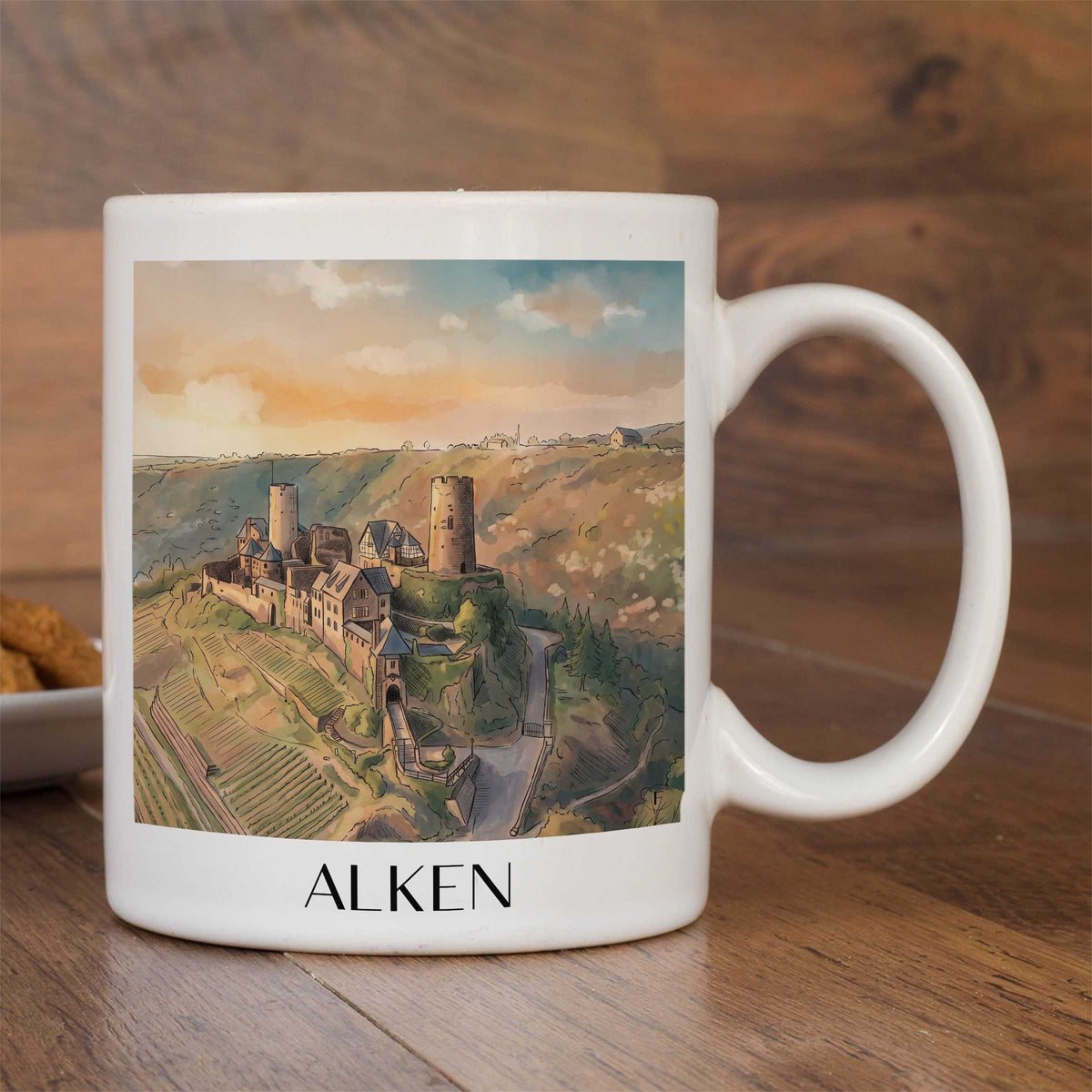 alken-moseltal-deutschland-kaffeebecher-aquarell