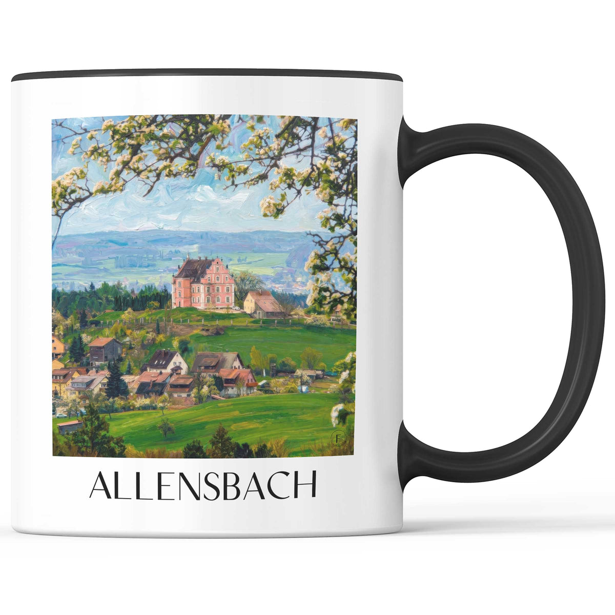allensbach-bodensee-deutschland-kaffeebecher-oil-painting-oelgemaelde