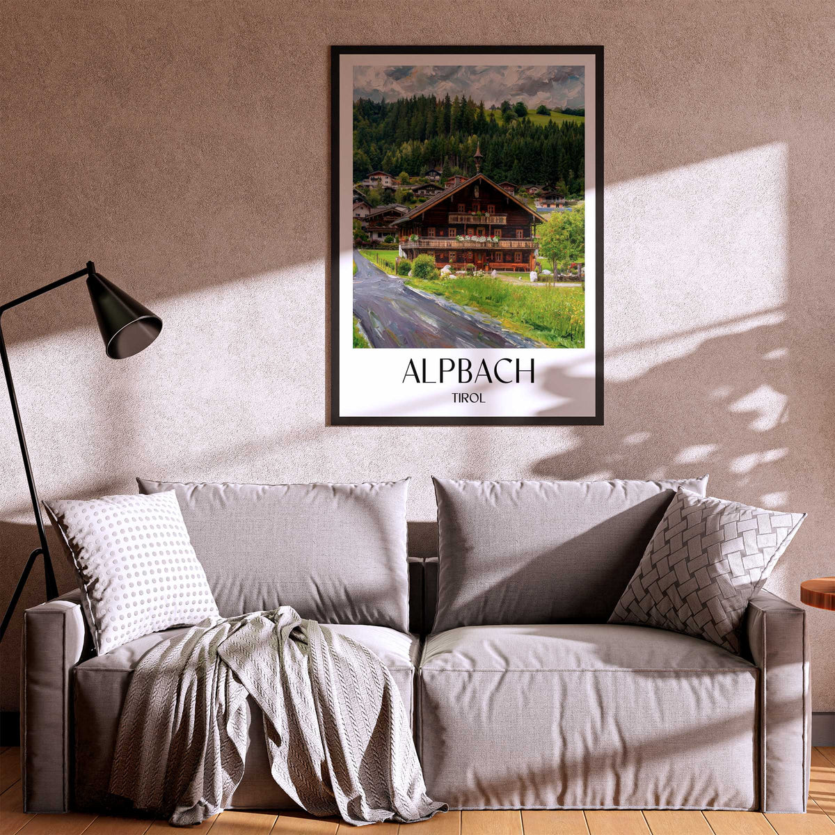 alpbach-tirol-österreich-poster-oil-painting-oelgemaelde