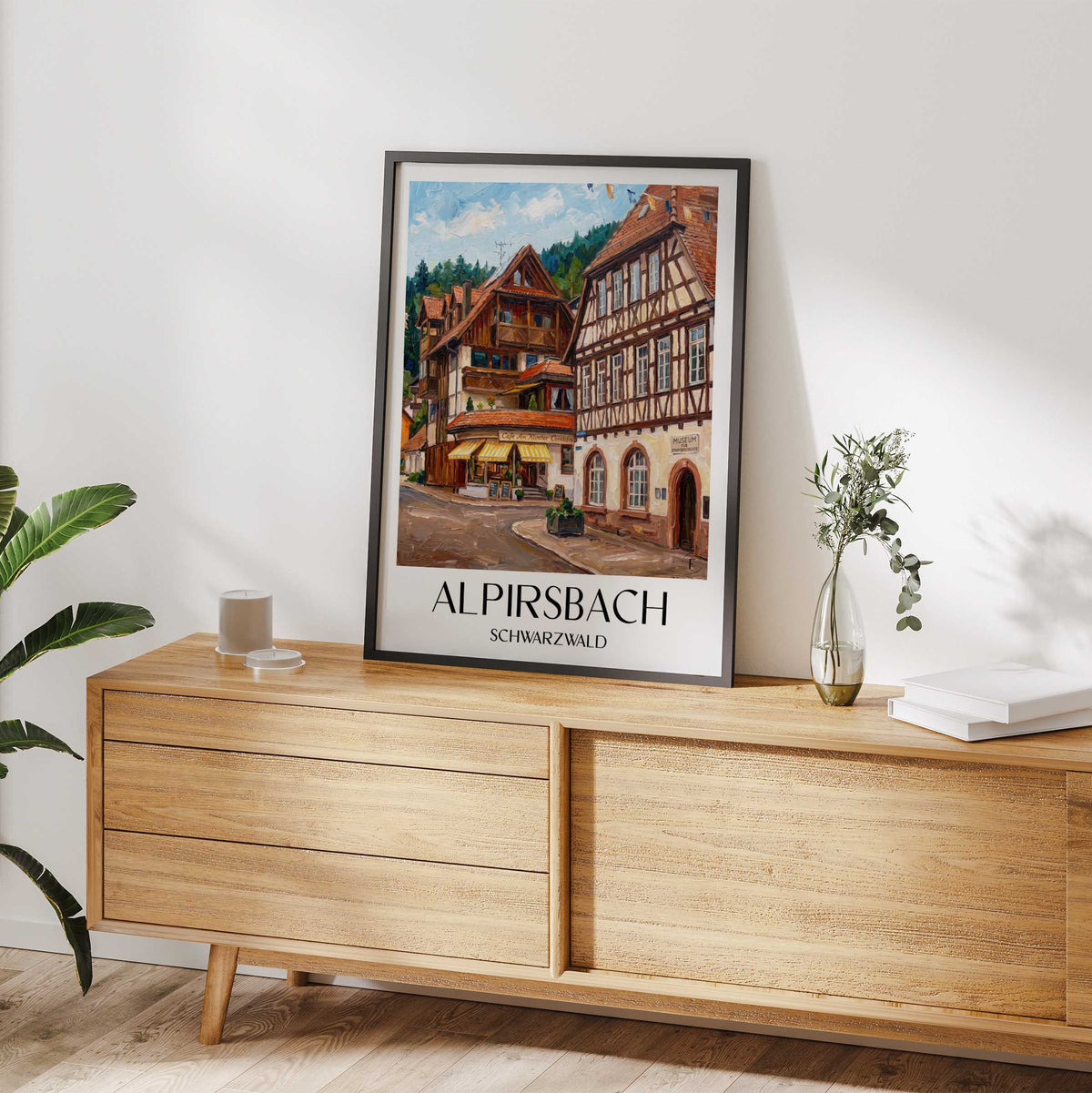 alpirsbach-schwarzwald-deutschland-poster-oil-painting-oelgemaelde