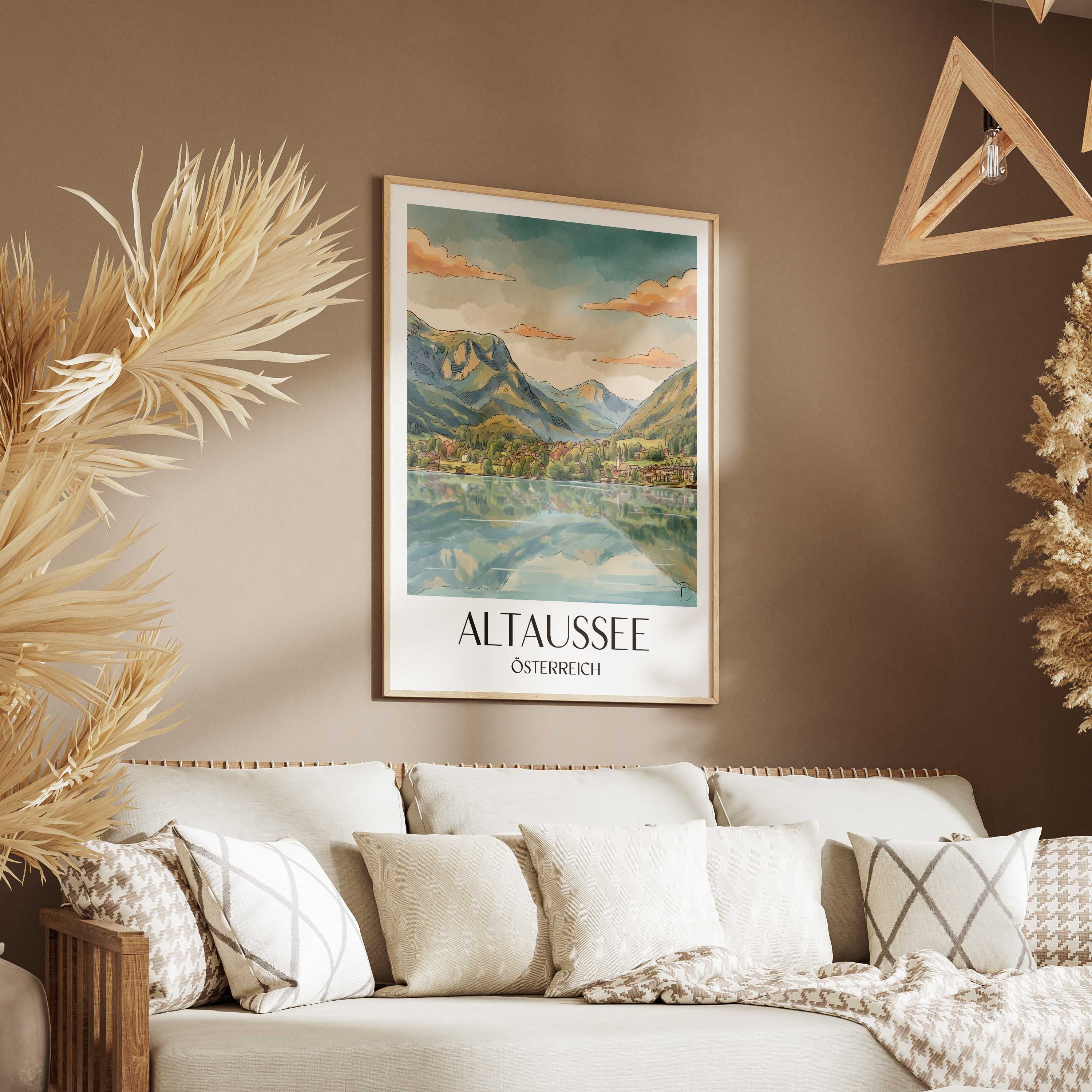 altaussee-österreich-österreich-und-österreich-poster-aquarell