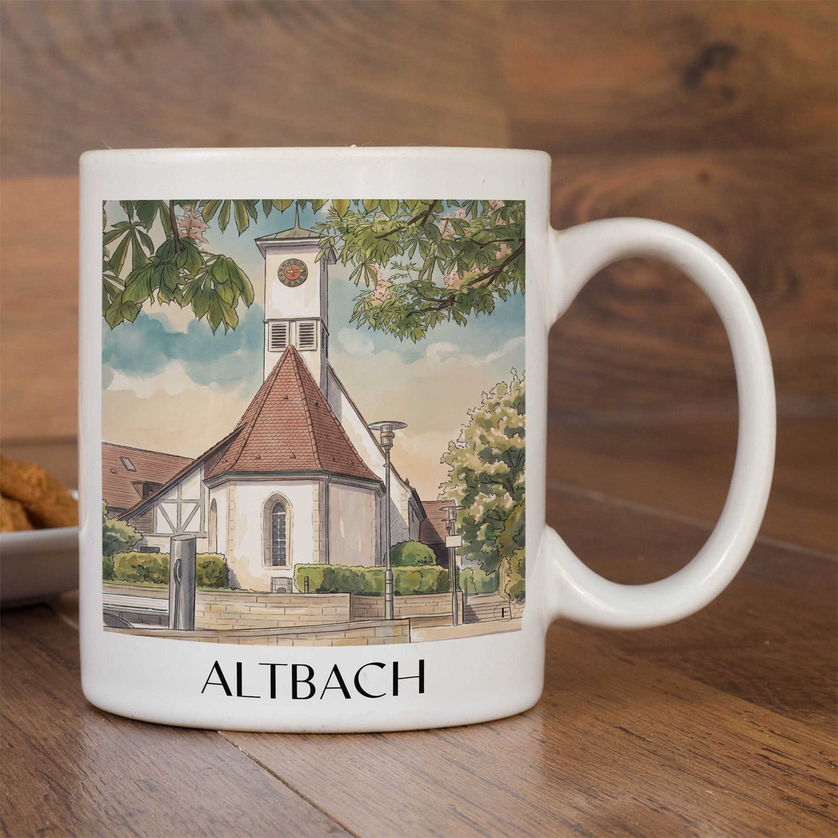 altbach-neckartal-deutschland-kaffeebecher-aquarell
