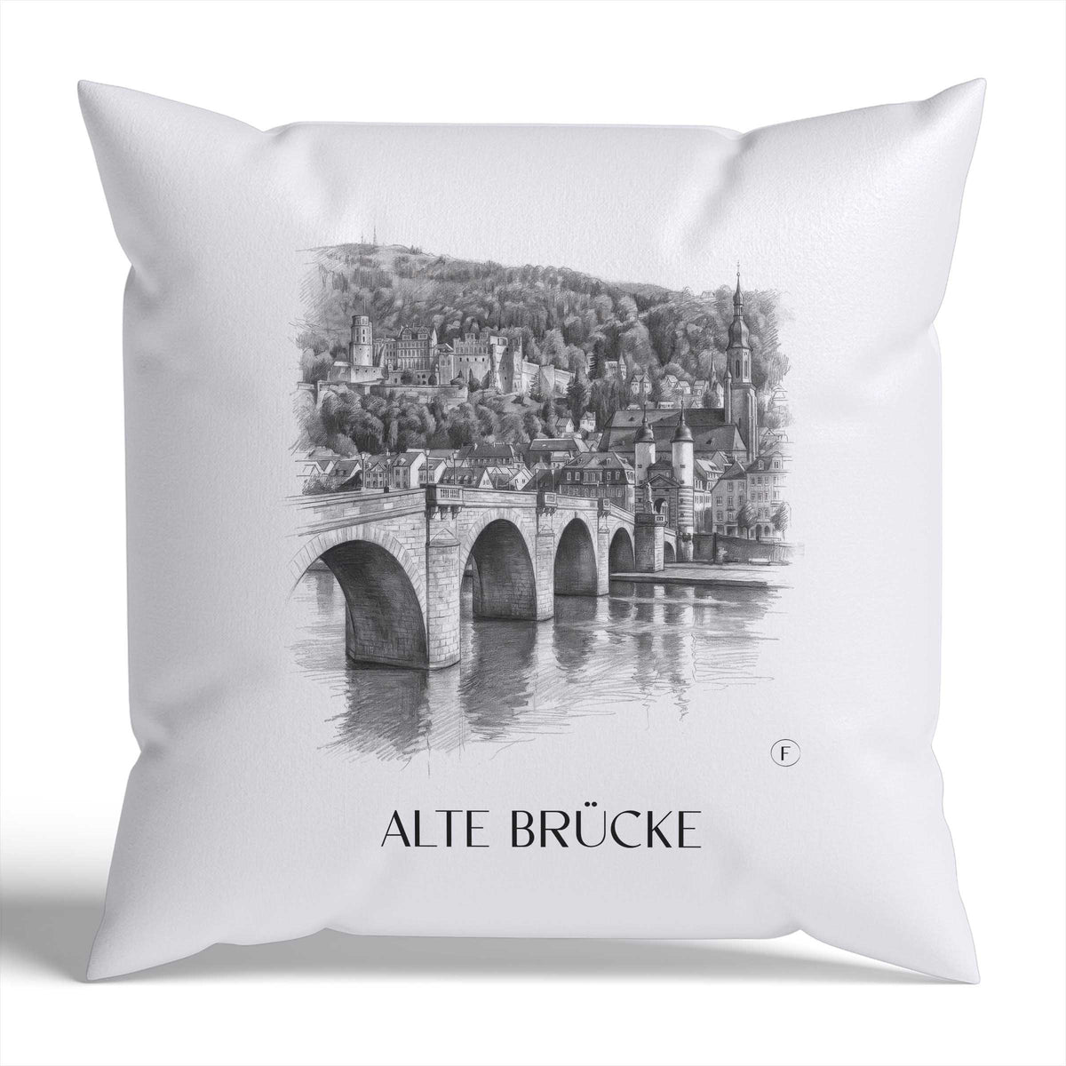 alte-brücke-heidelberg-deutschland-kissenbezug-bleistift-zeichnung-drawing