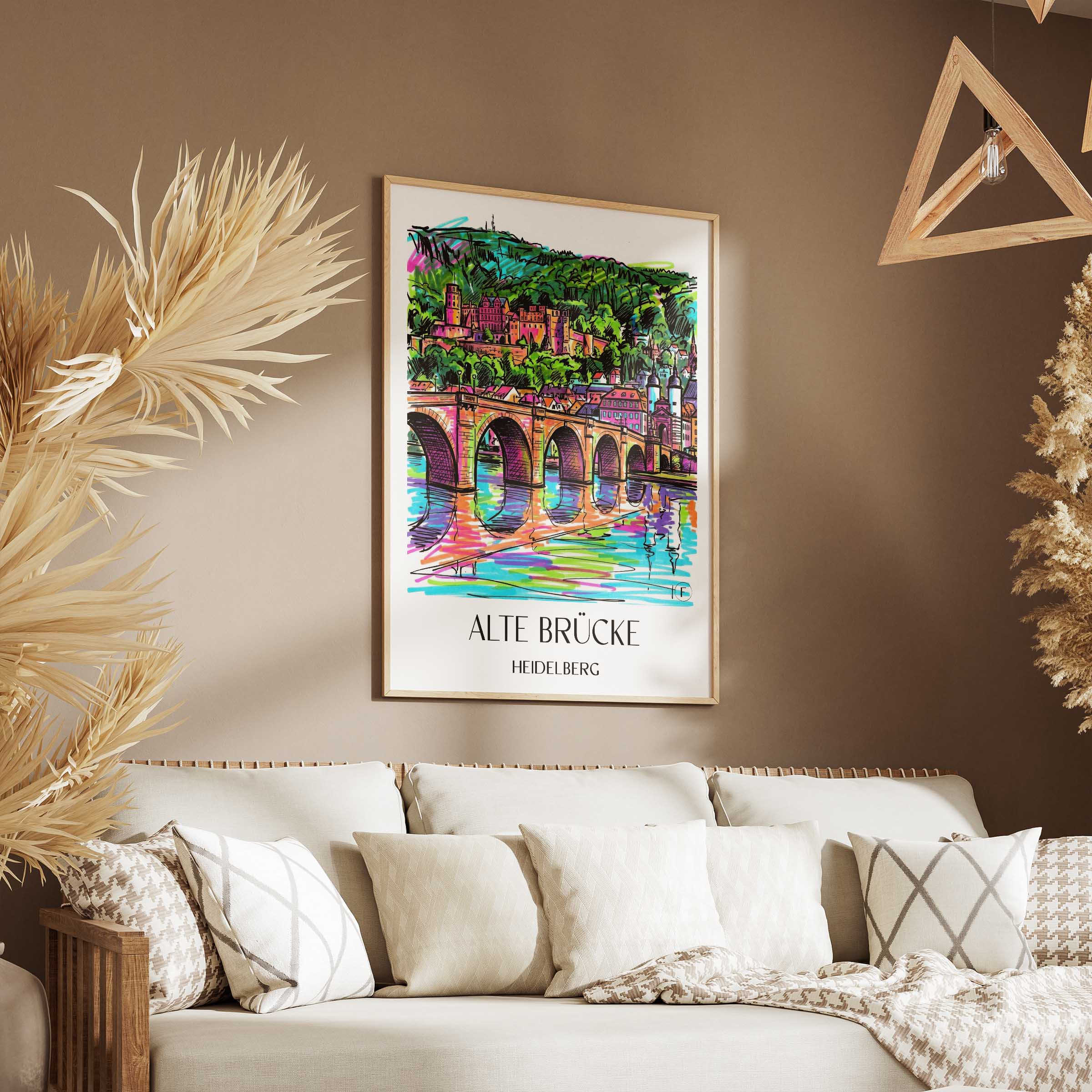 alte-brücke-heidelberg-deutschland-poster-graffiti
