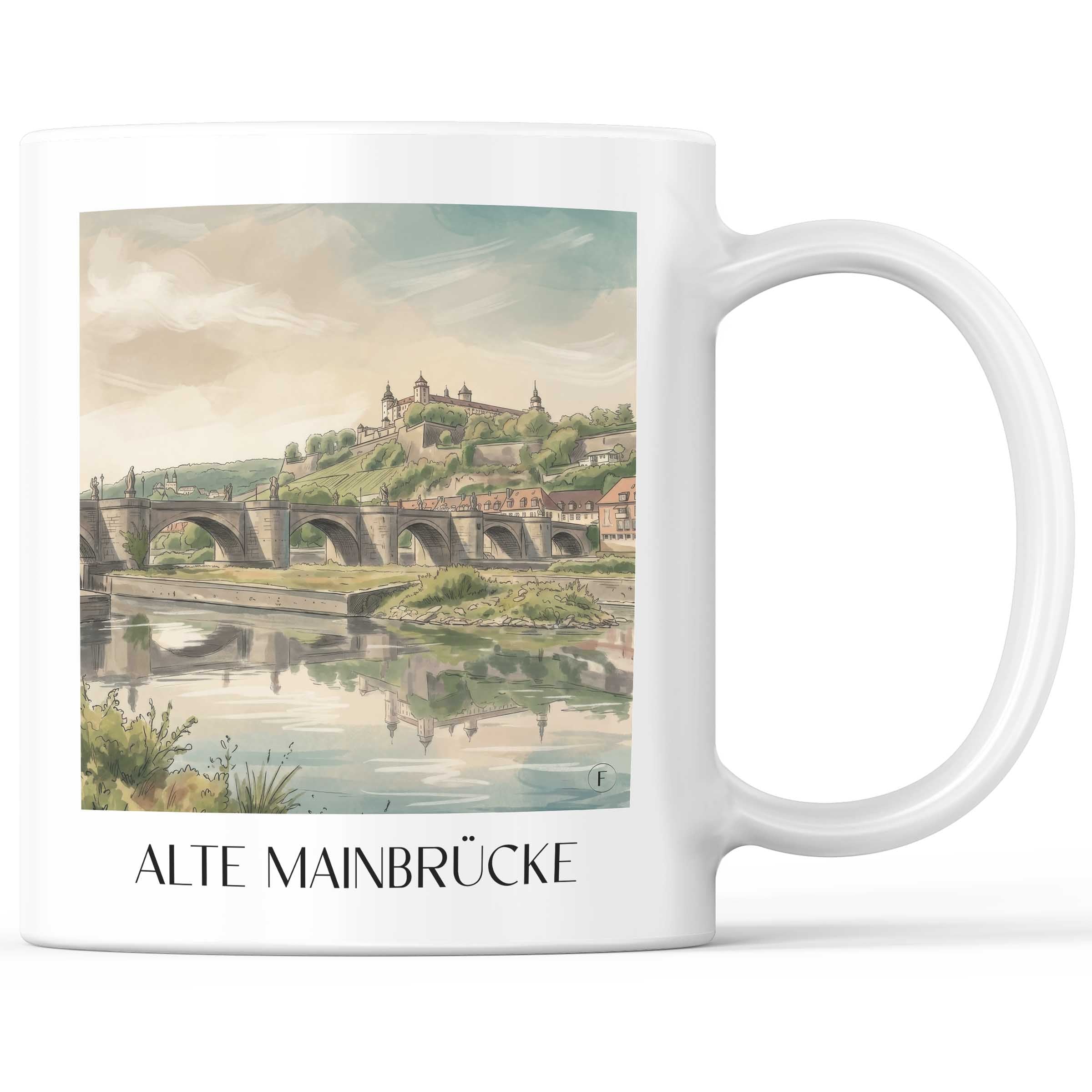 alte-mainbrücke-würzburg-deutschland-kaffeebecher-aquarell
