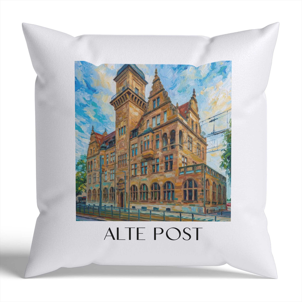 alte-post-heilbronn-deutschland-kissenbezug-oil-painting-oelgemaelde