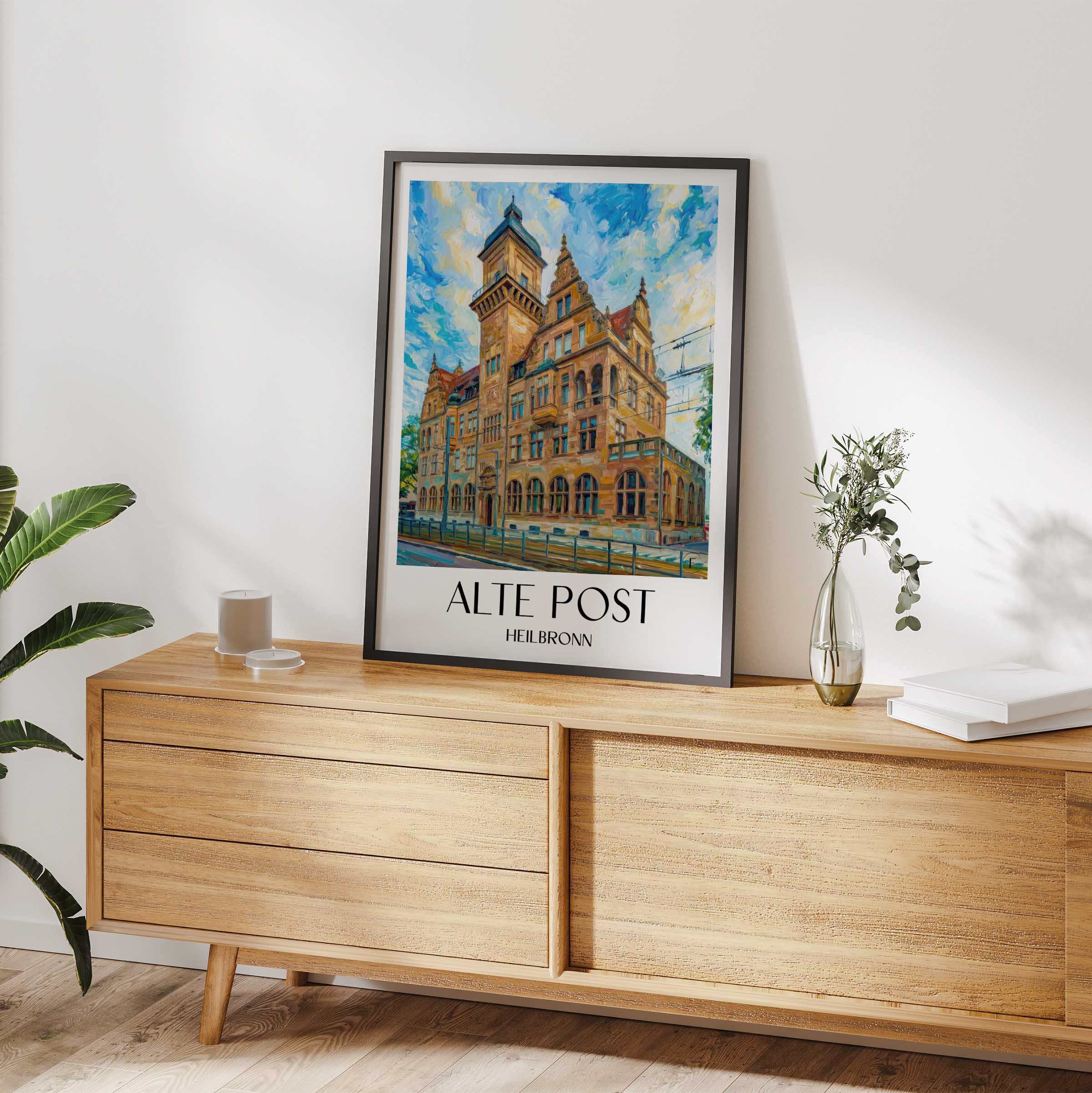 alte-post-heilbronn-deutschland-poster-oil-painting-oelgemaelde