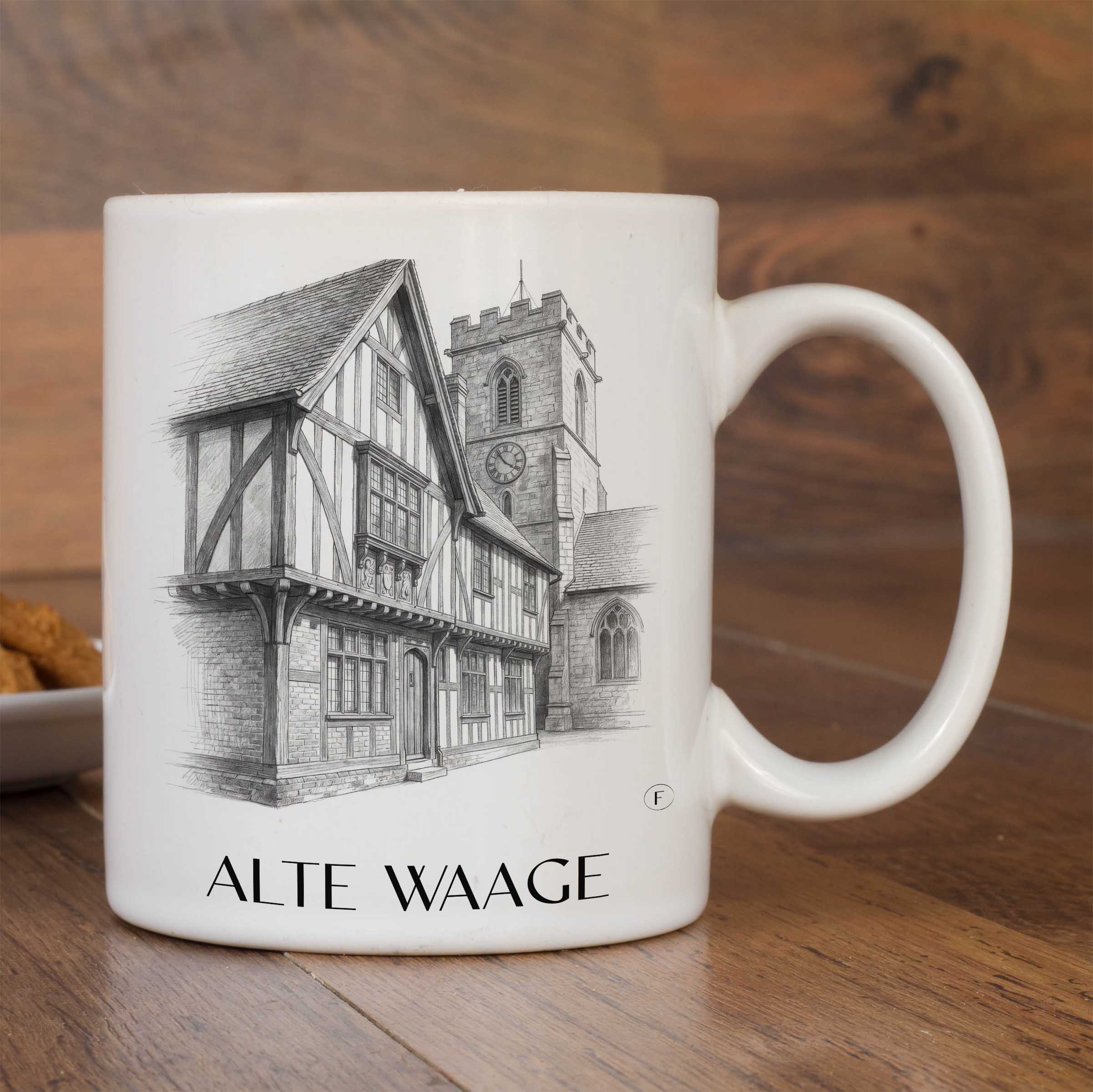 alte-waage-braunschweig-deutschland-kaffeebecher-bleistift-zeichnung-drawing