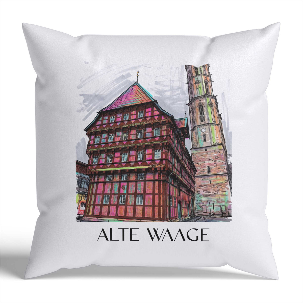alte-waage-braunschweig-deutschland-kissenbezug-graffiti