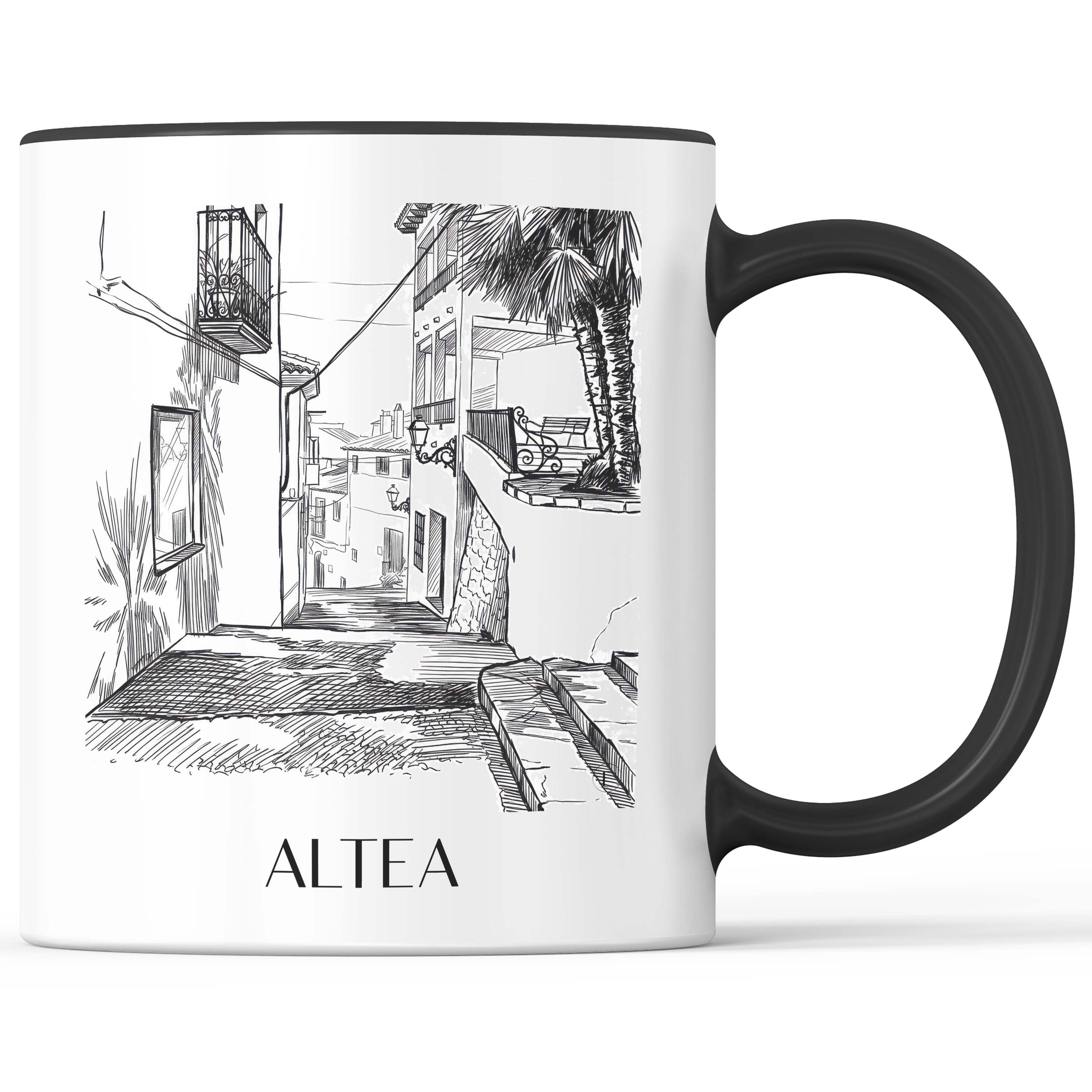 altea-spanien-spanien-kaffeebecher-skizze