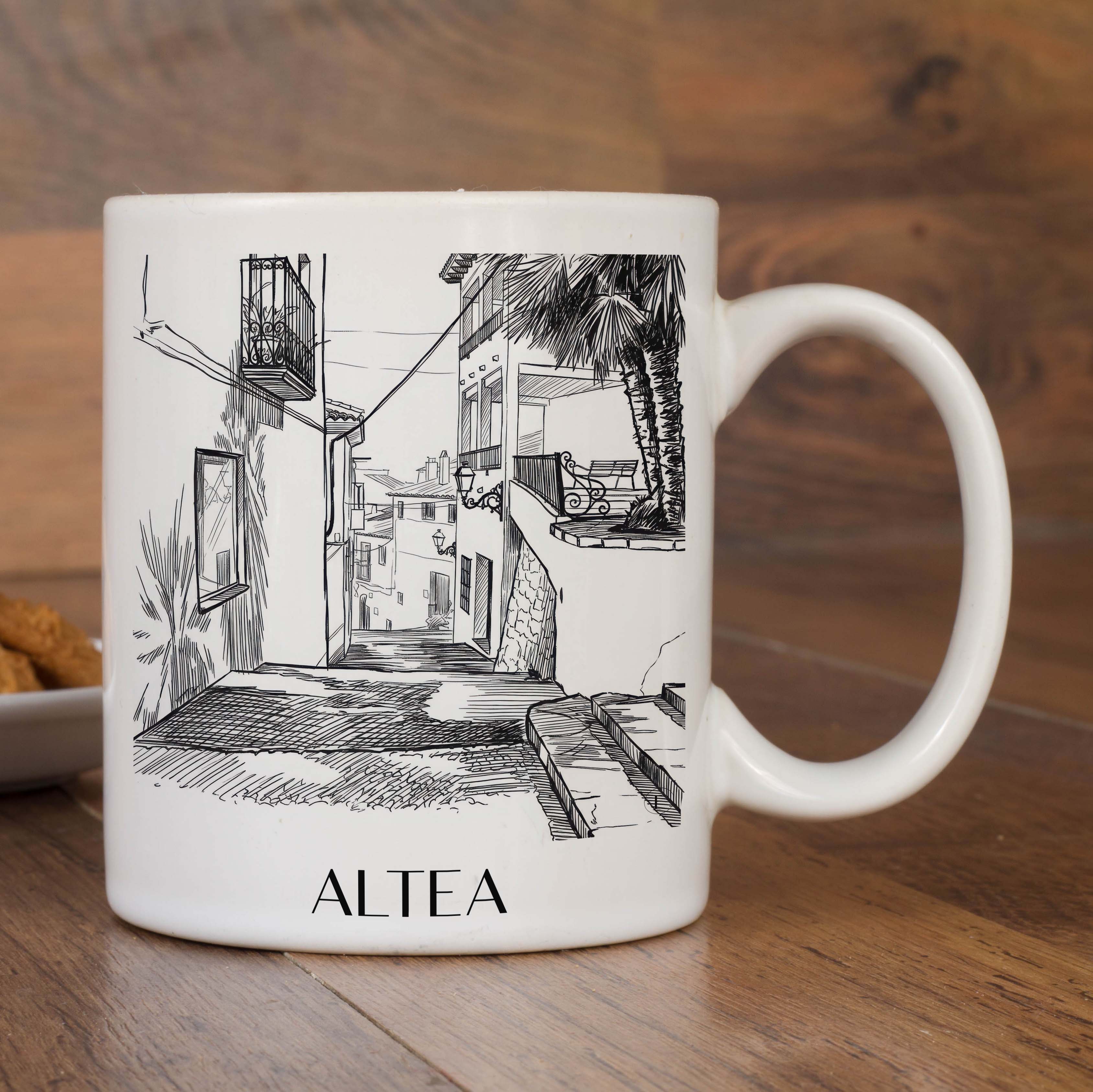 altea-spanien-spanien-kaffeebecher-skizze