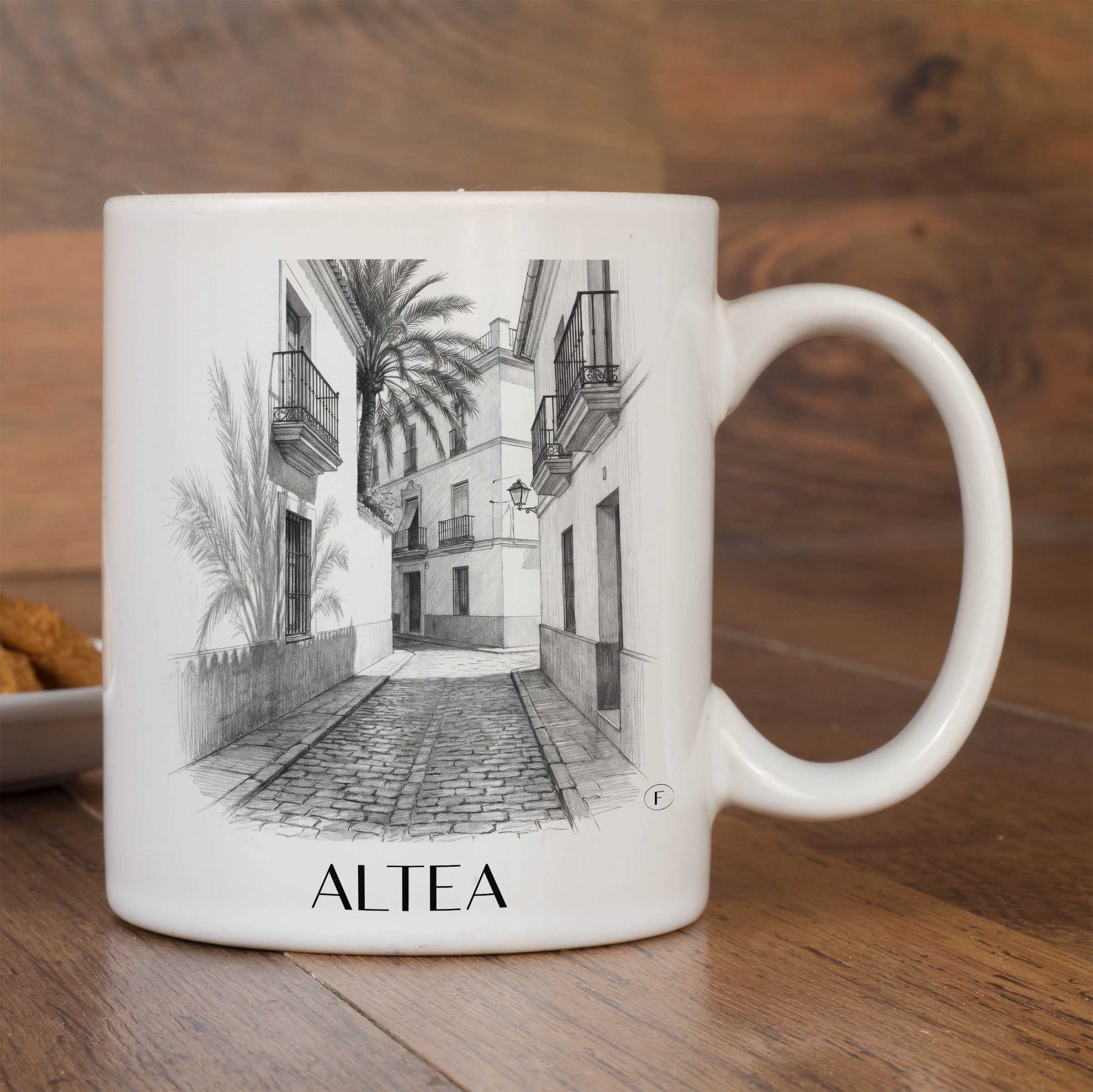 altea-spanien-spanien-kaffeebecher-bleistift-zeichnung-drawing