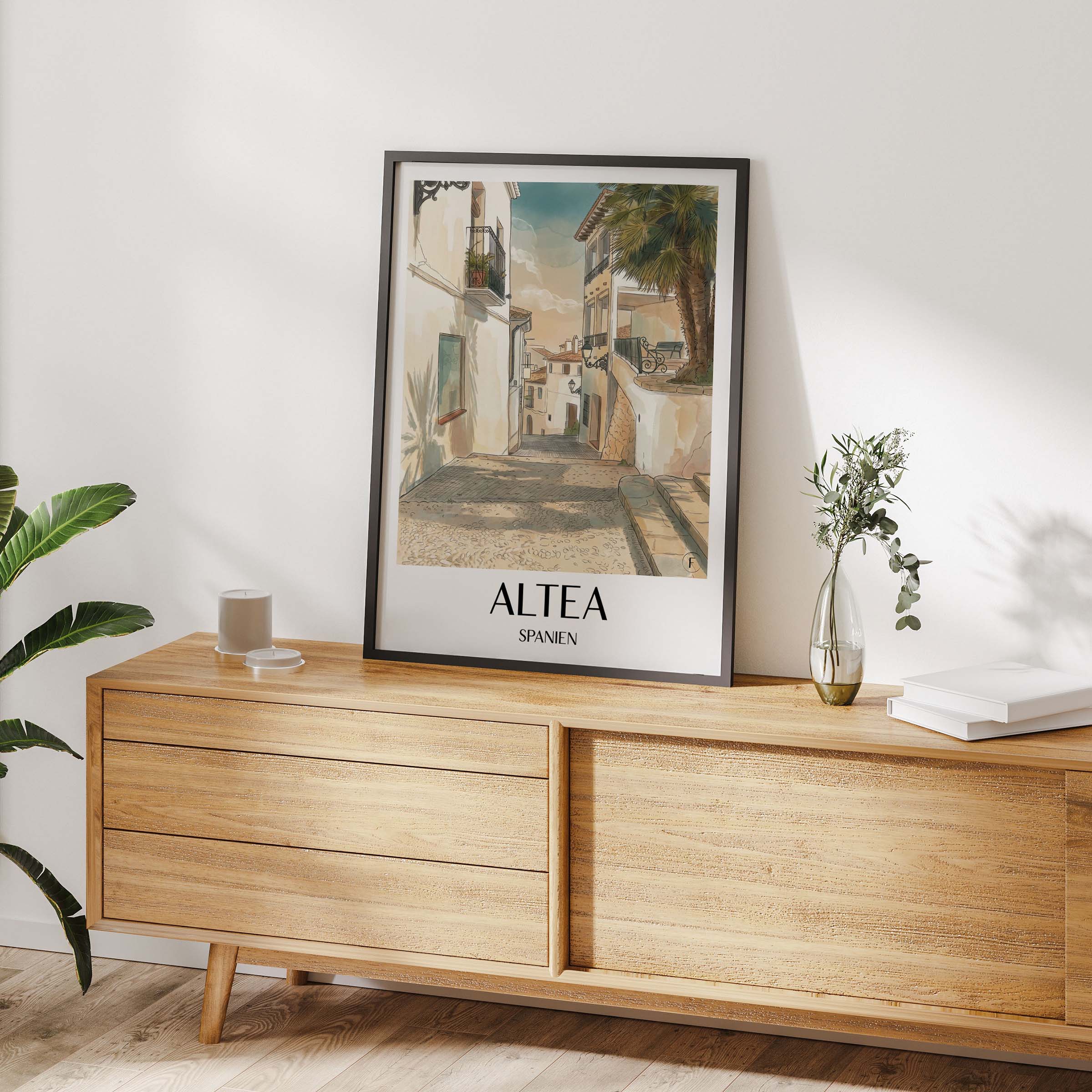 altea-spanien-spanien-poster-aquarell