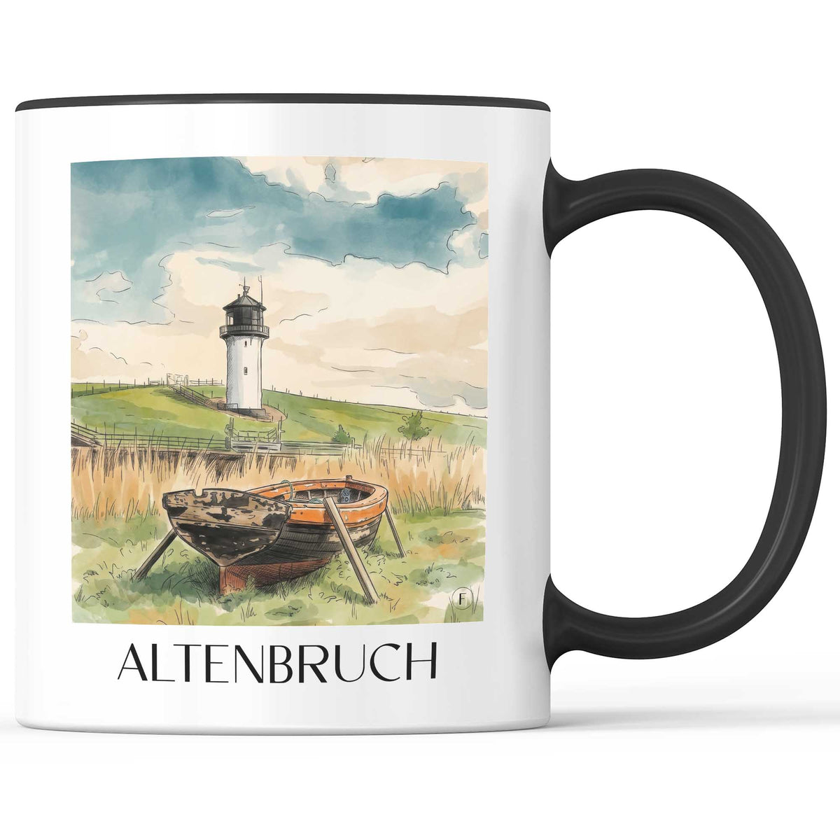 altenbruch-nordseeküste-deutschland-kaffeebecher-aquarell