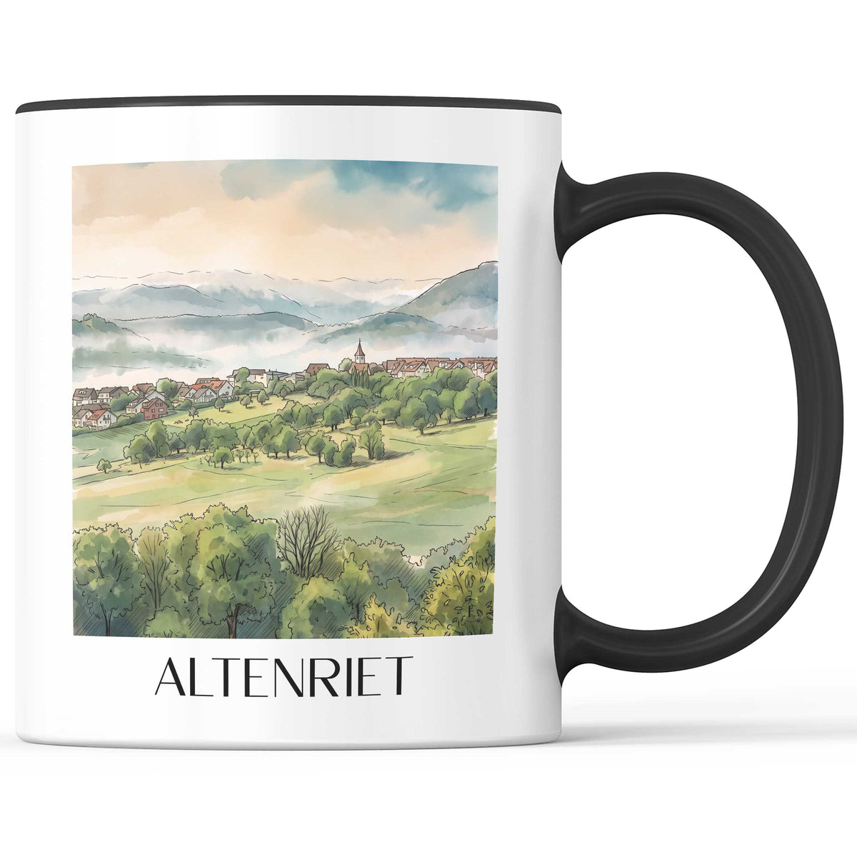 altenriet-schönbuch-deutschland-kaffeebecher-aquarell