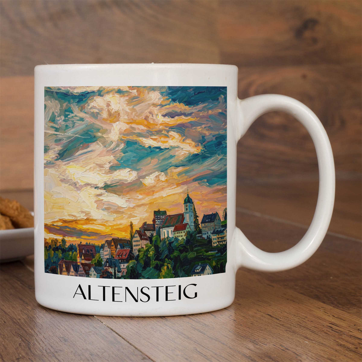 altensteig-nordschwarzwald-deutschland-kaffeebecher-oil-painting-oelgemaelde