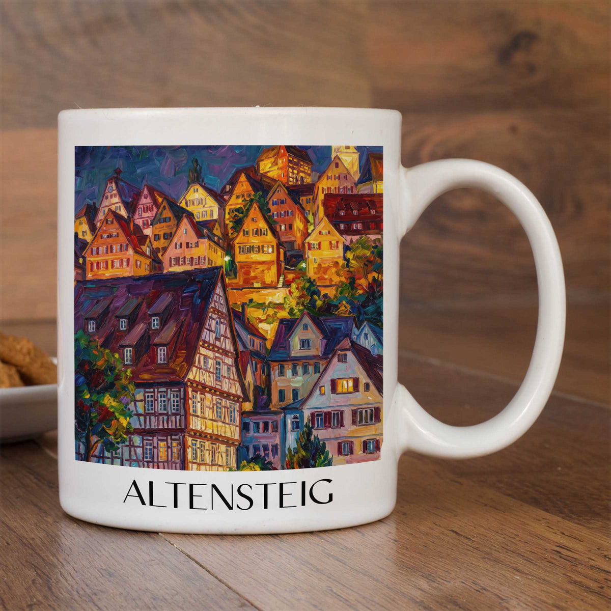 altensteig-nordschwarzwald-deutschland-kaffeebecher-oil-painting-oelgemaelde
