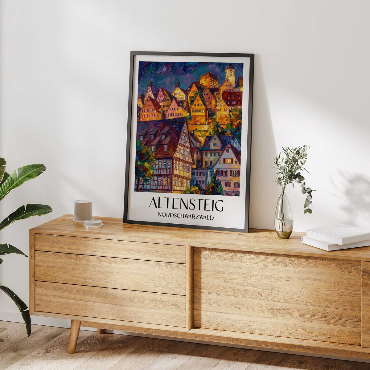 altensteig-nordschwarzwald-deutschland-poster-oil-painting-oelgemaelde