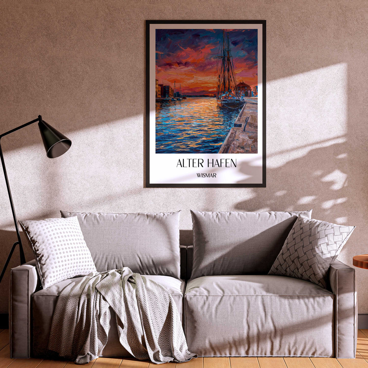 alter-hafen-wismar-deutschland-poster-oil-painting-oelgemaelde