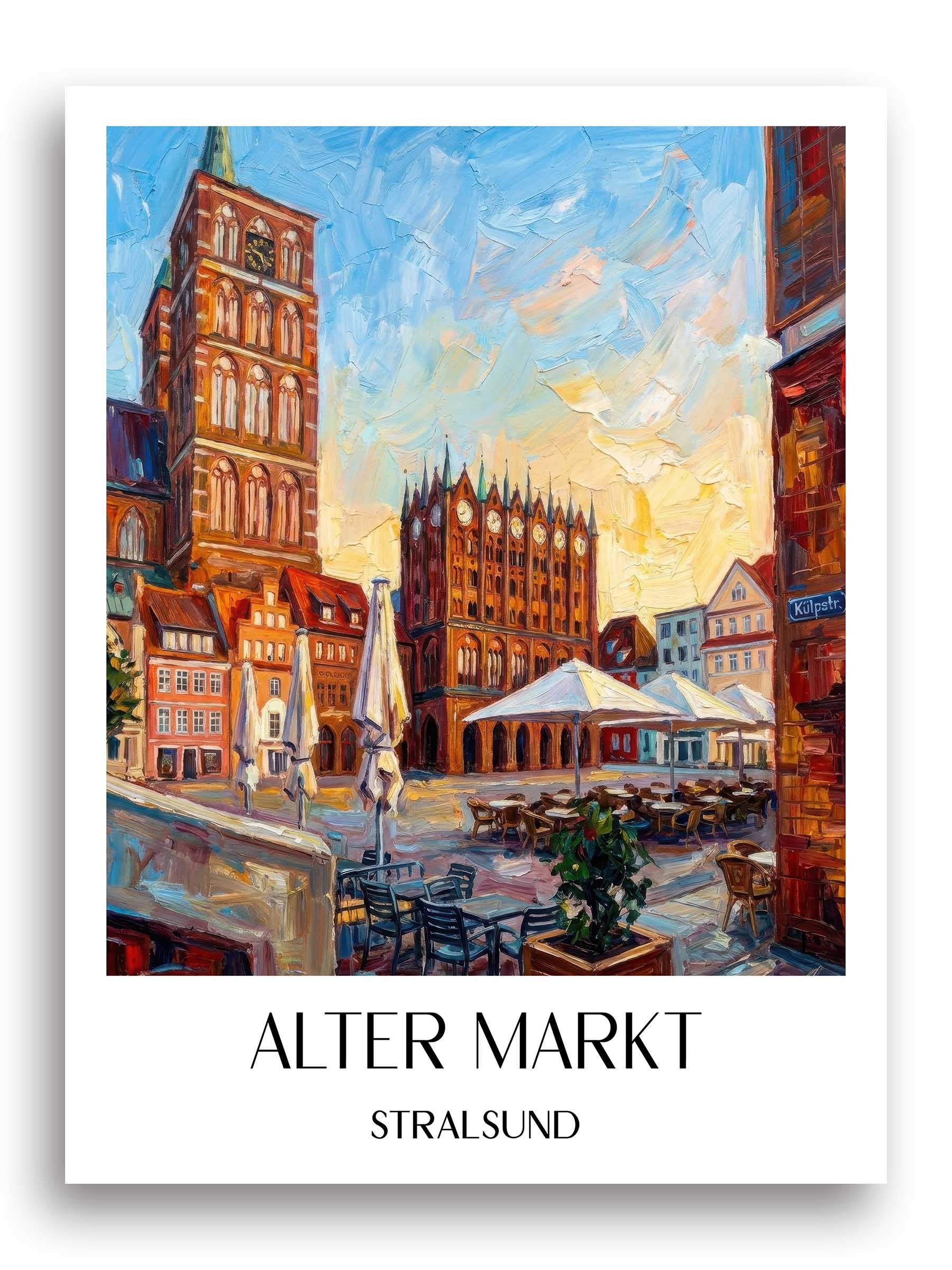 alter-markt-stralsund-deutschland-poster-oil-painting-oelgemaelde