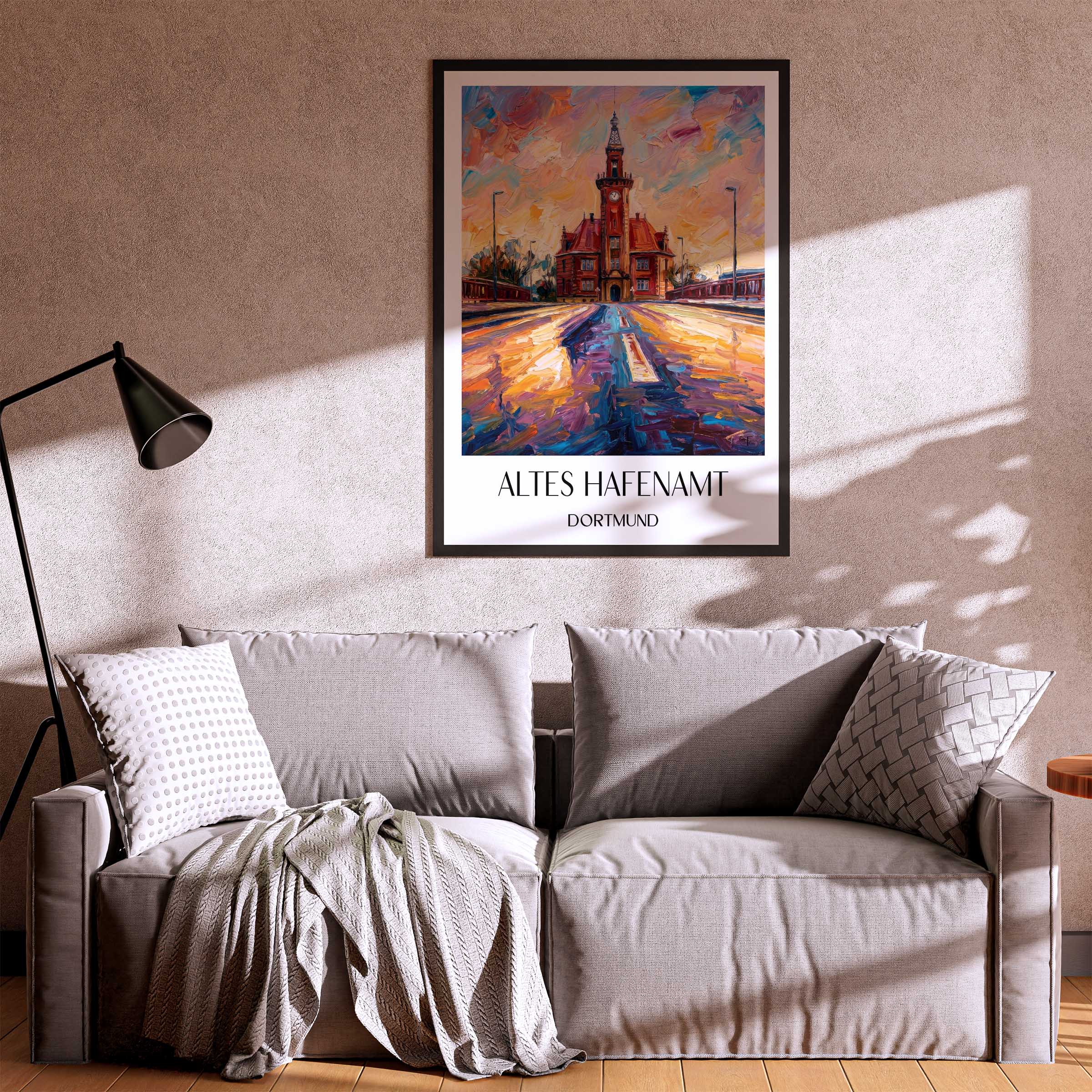 altes-hafenamt-dortmund-deutschland-poster-oil-painting-oelgemaelde