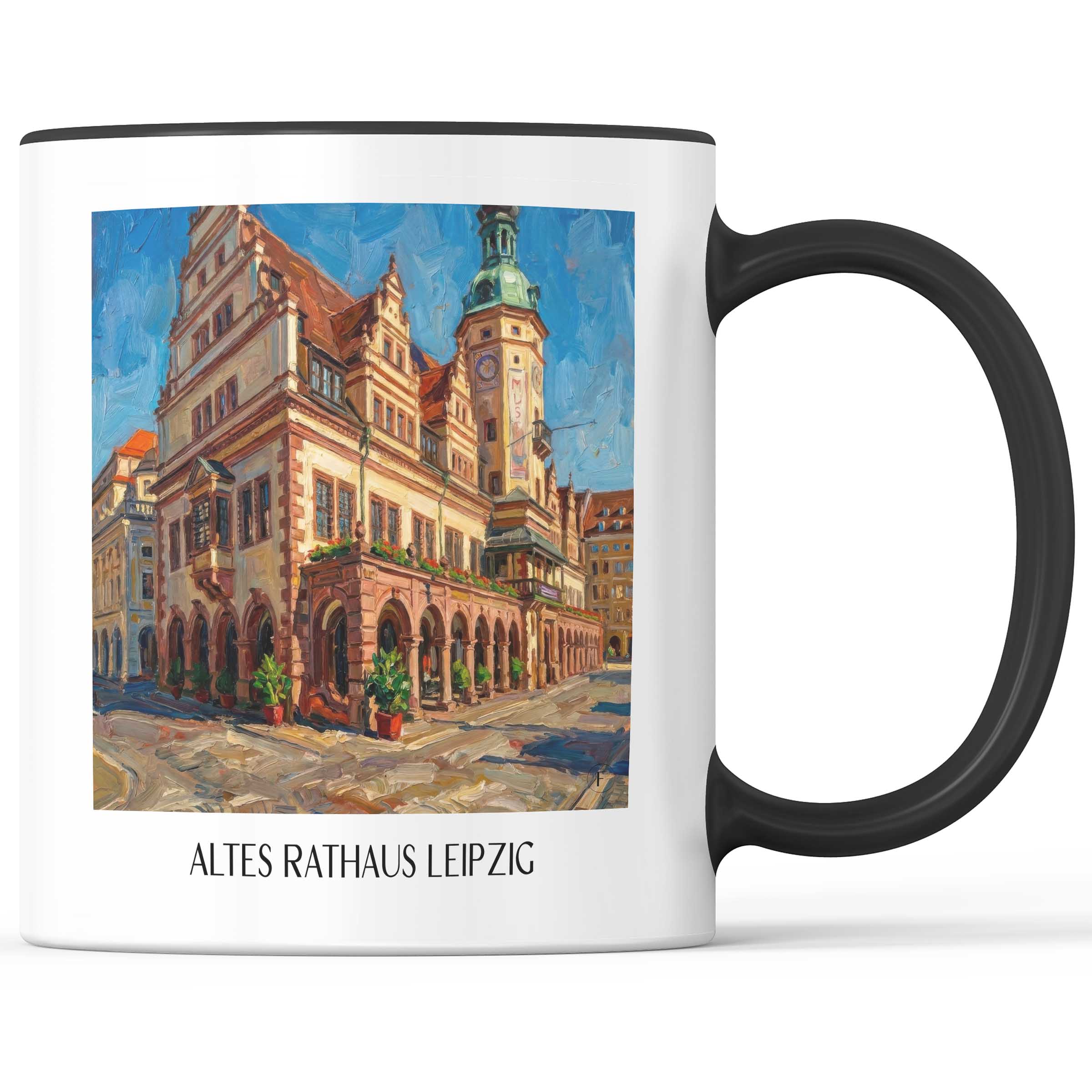 altes-rathaus-leipzig-deutschland-kaffeebecher-oil-painting-oelgemaelde