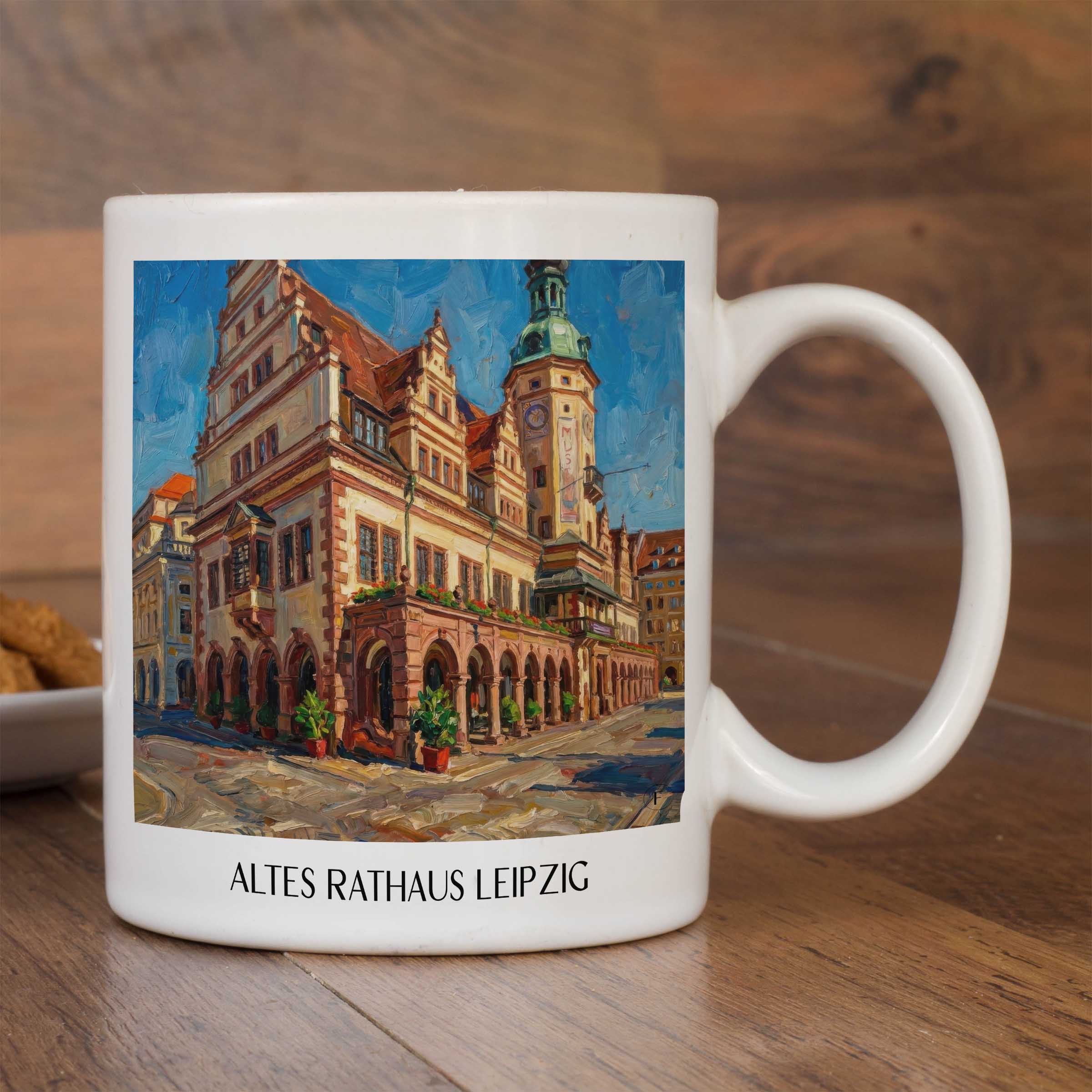 altes-rathaus-leipzig-deutschland-kaffeebecher-oil-painting-oelgemaelde