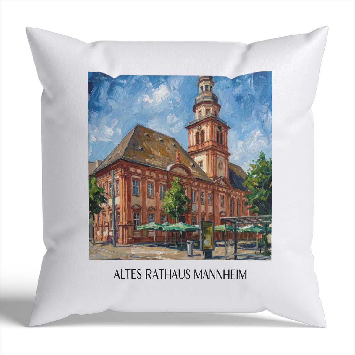 altes-rathaus-mannheim-deutschland-kissenbezug-oil-painting-oelgemaelde