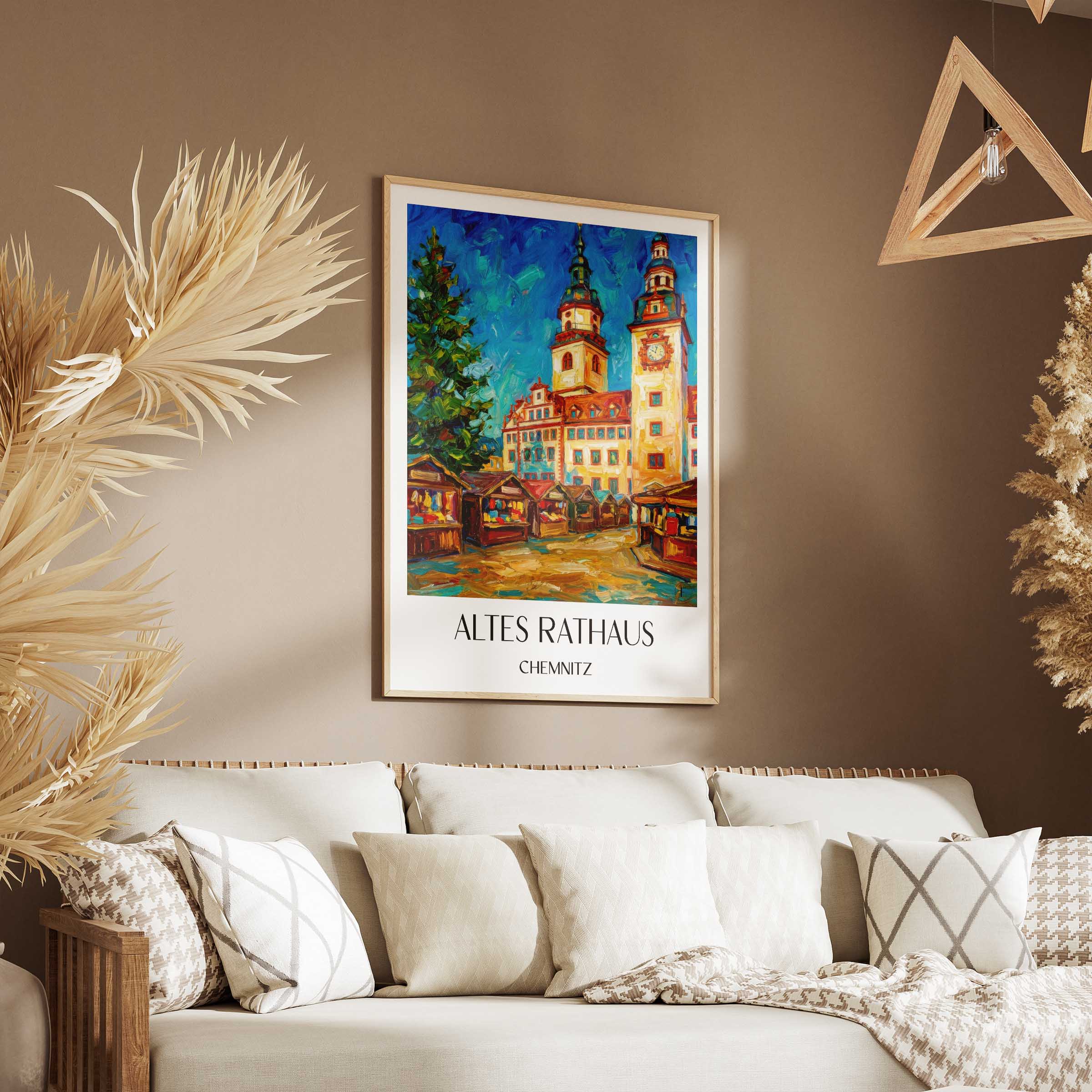 altes-rathaus-chemnitz-deutschland-poster-oil-painting-oelgemaelde