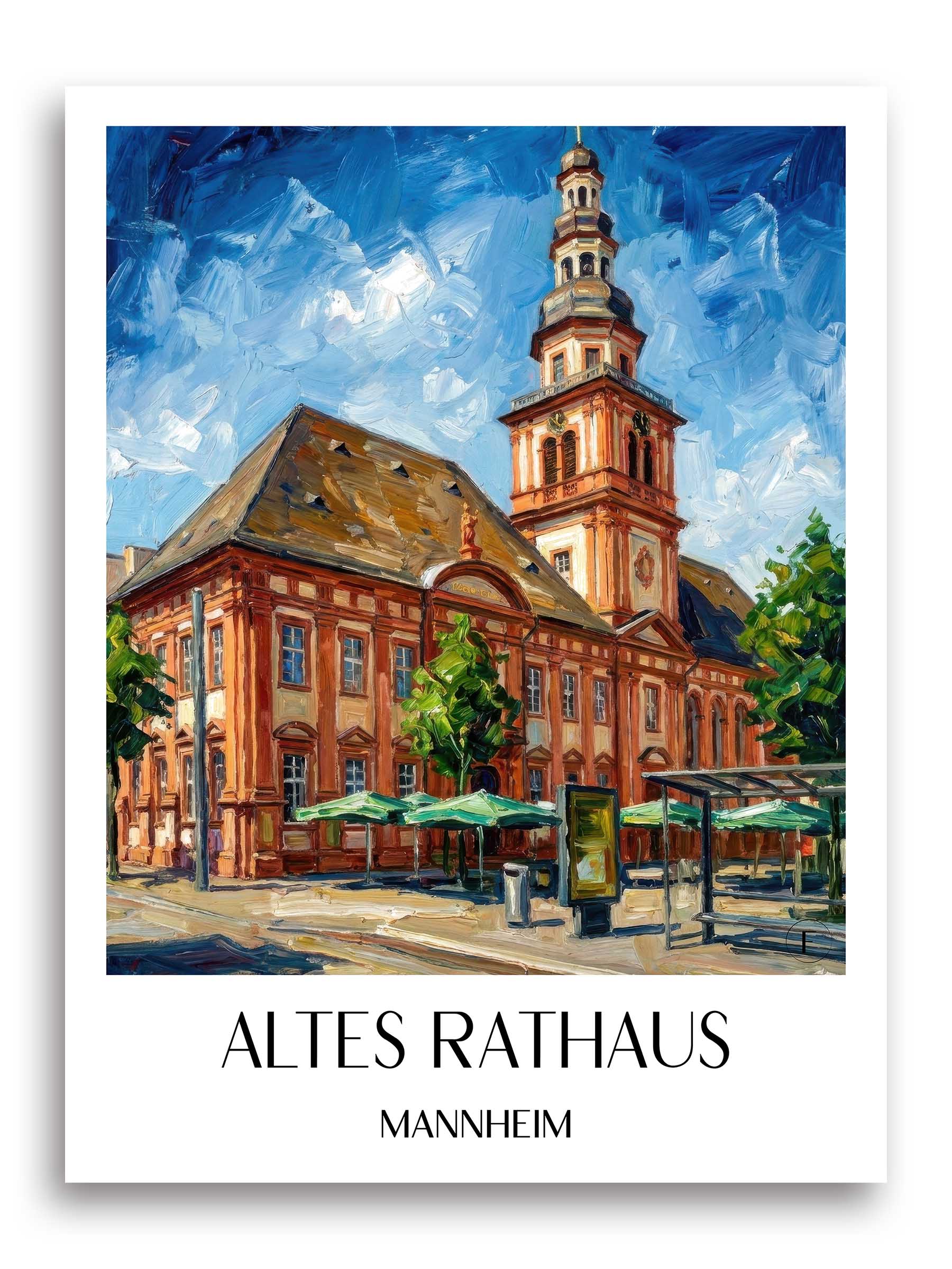 altes-rathaus-mannheim-deutschland-poster-oil-painting-oelgemaelde