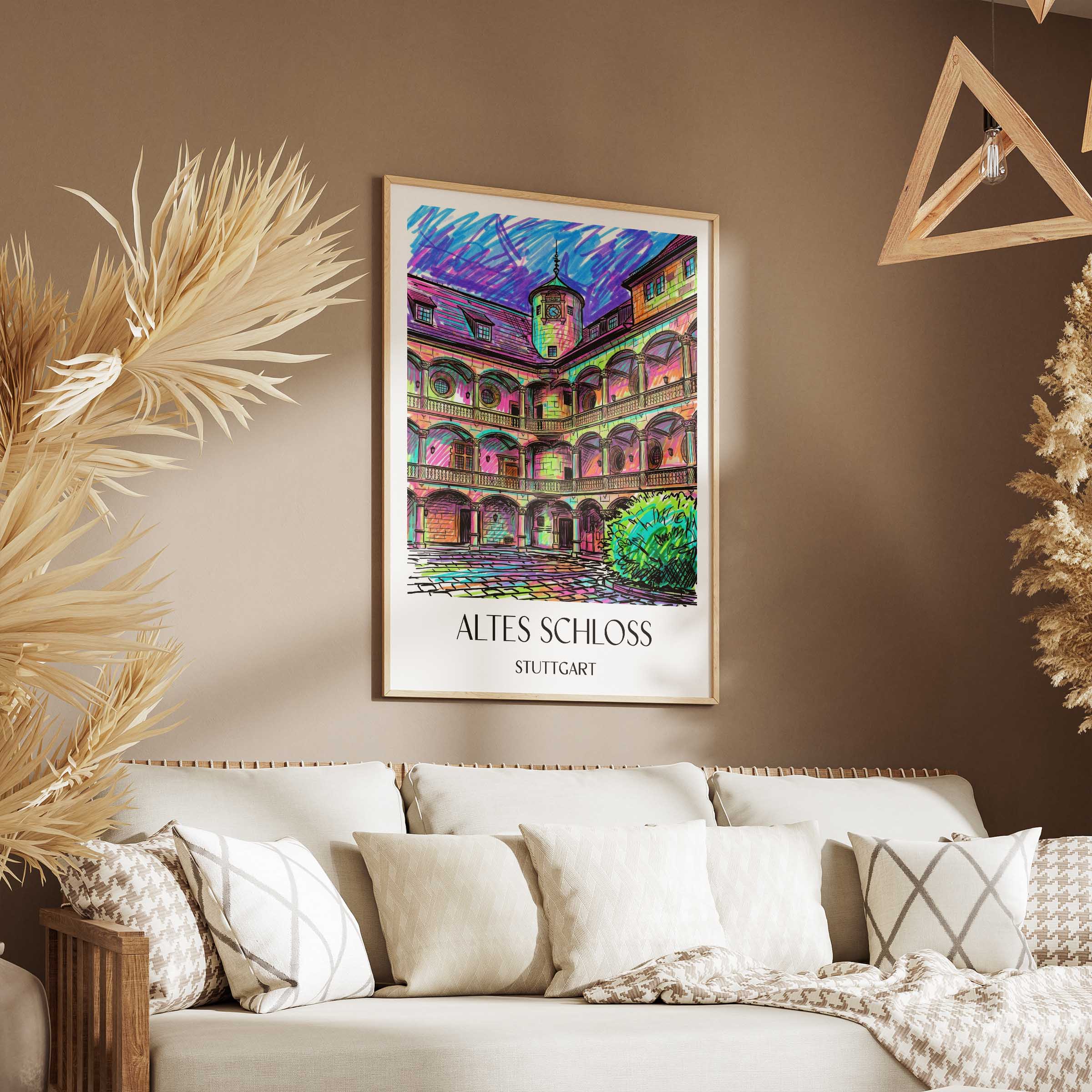 altes-schloss-stuttgart-deutschland-poster-graffiti