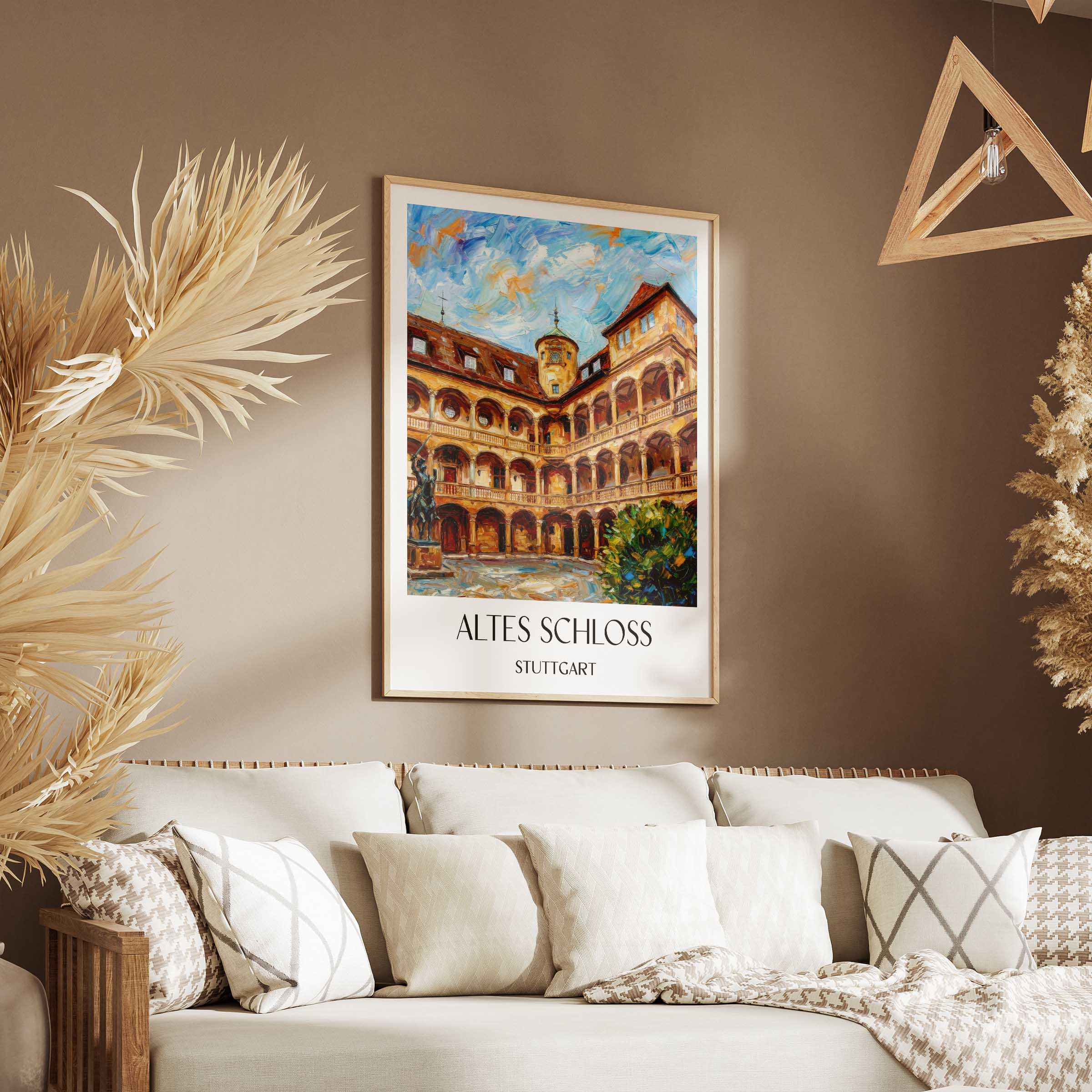 altes-schloss-stuttgart-deutschland-poster-oil-painting-oelgemaelde
