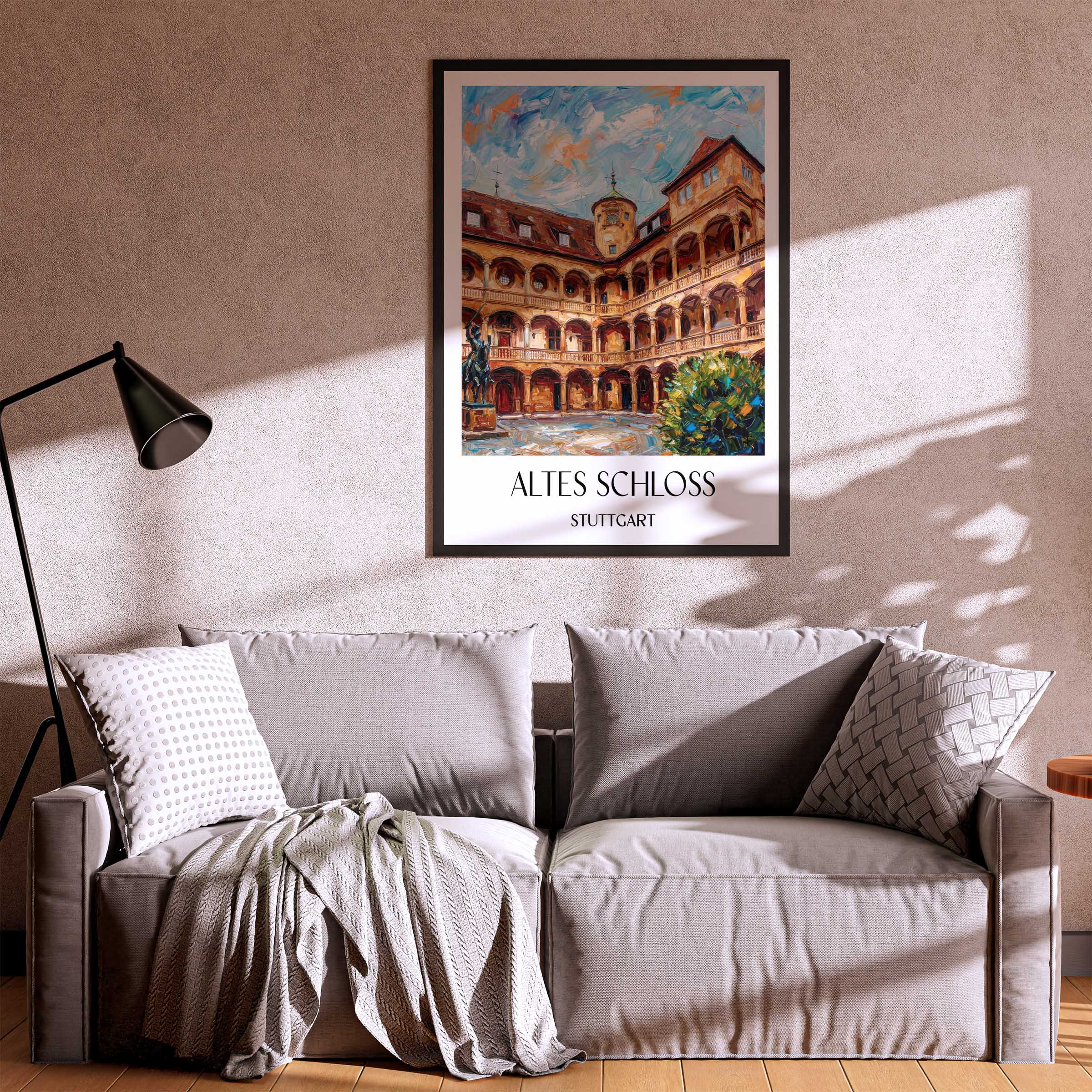 altes-schloss-stuttgart-deutschland-poster-oil-painting-oelgemaelde