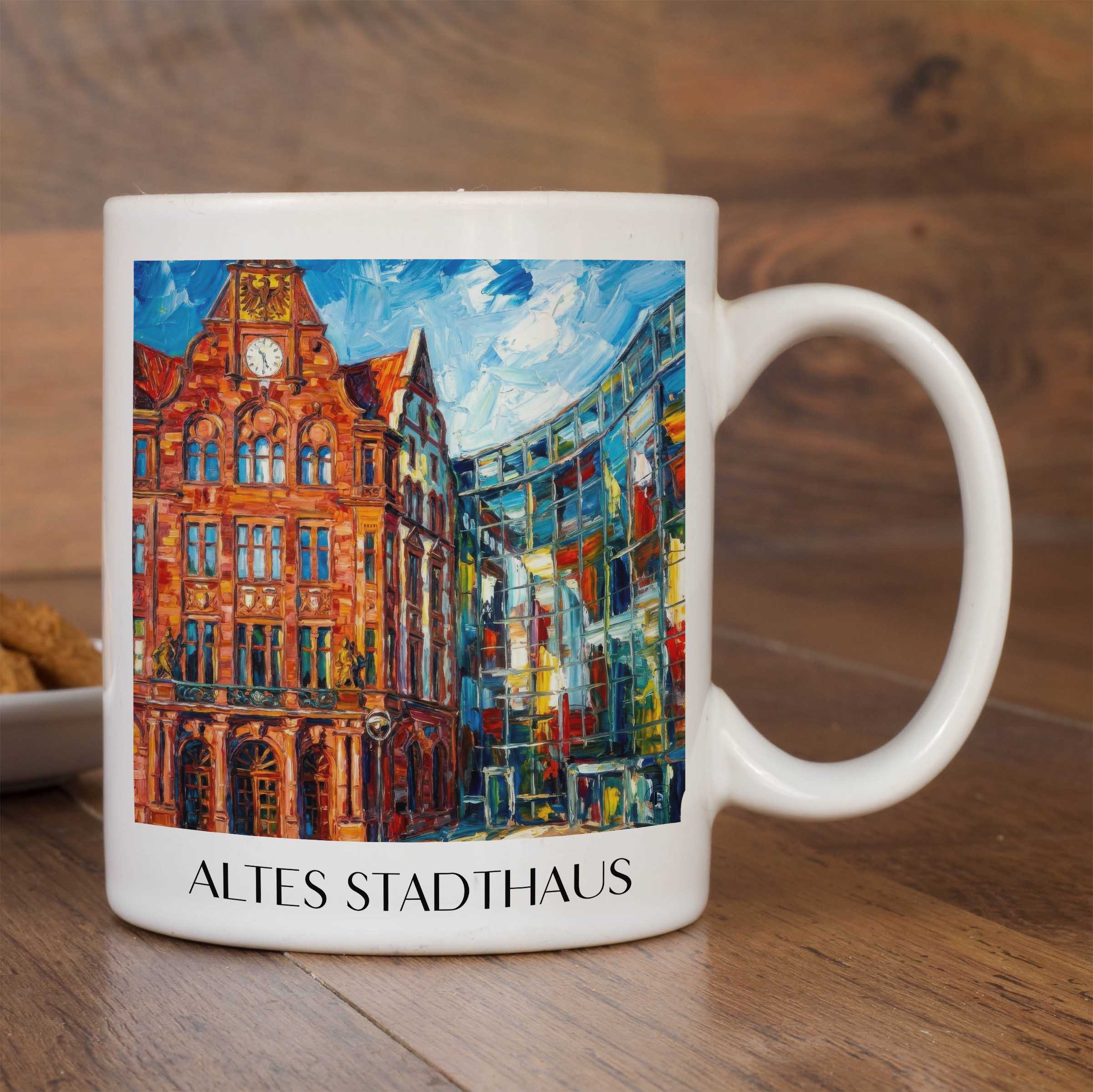 altes-stadthaus-dortmund-deutschland-kaffeebecher-oil-painting-oelgemaelde