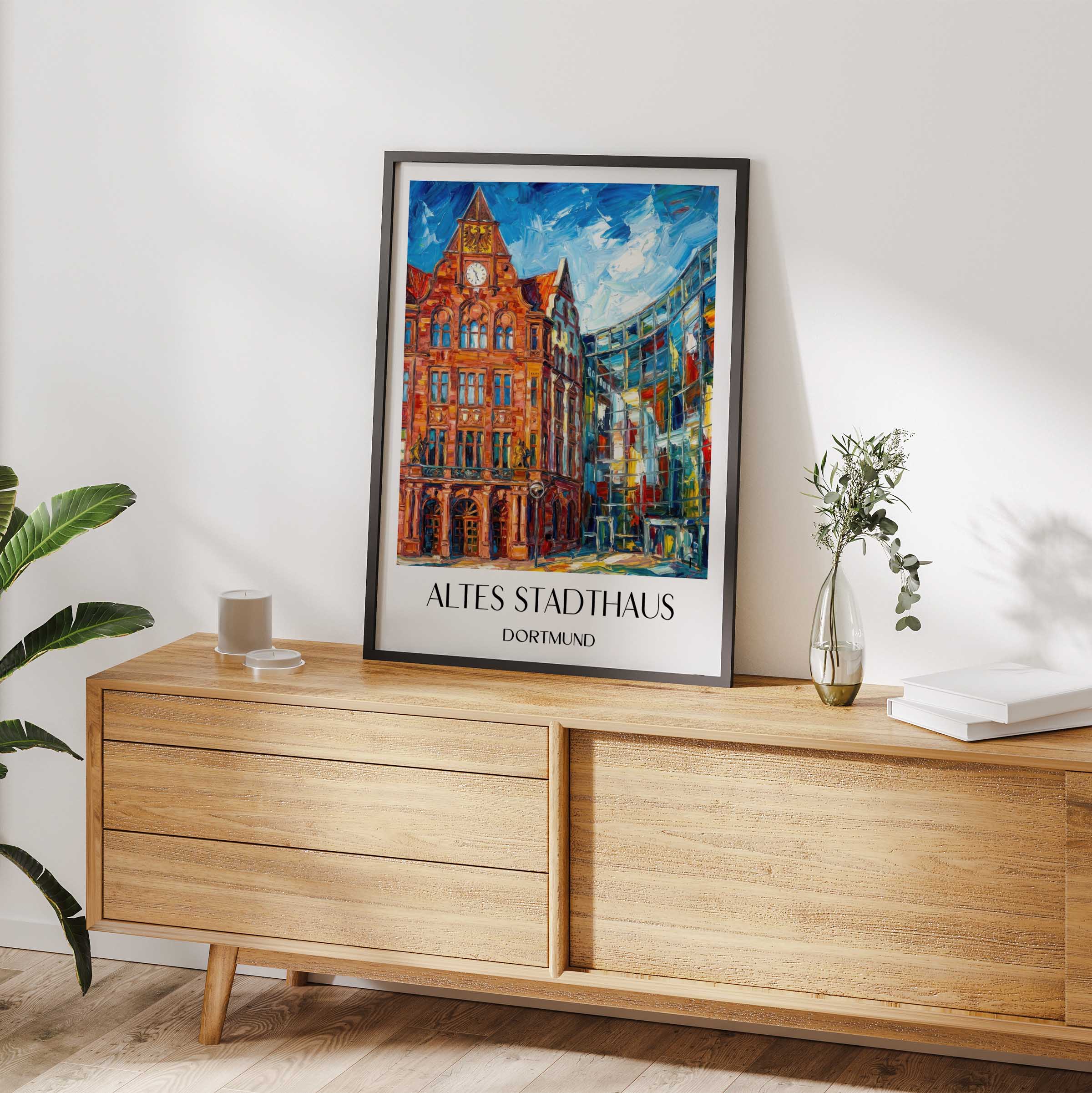 altes-stadthaus-dortmund-deutschland-poster-oil-painting-oelgemaelde